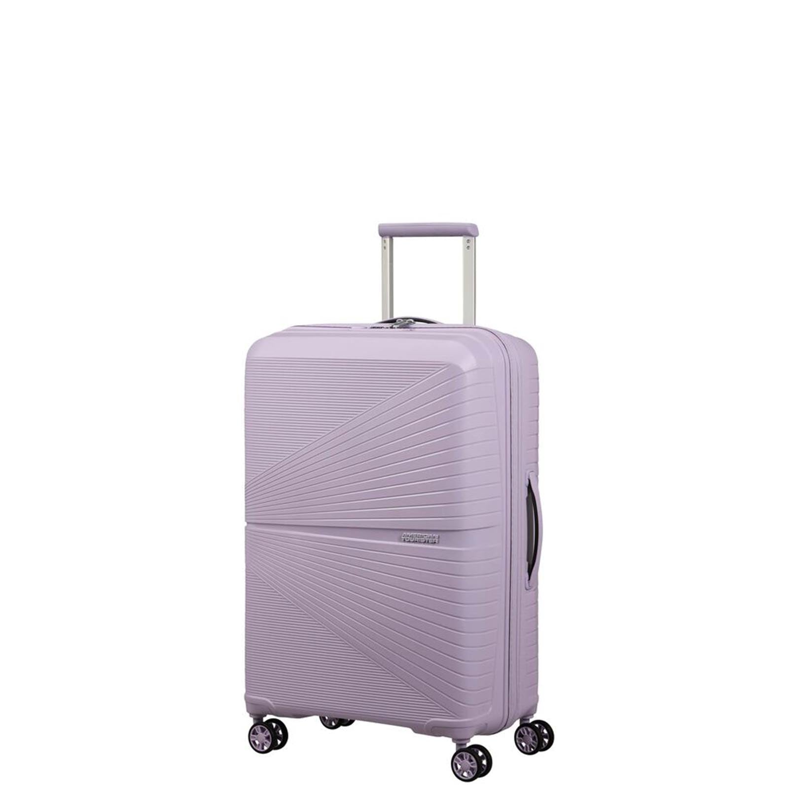 American-Tourister-Airconic-55cm-Carry-On-Suitcase-Stormy-Lilac-Angle