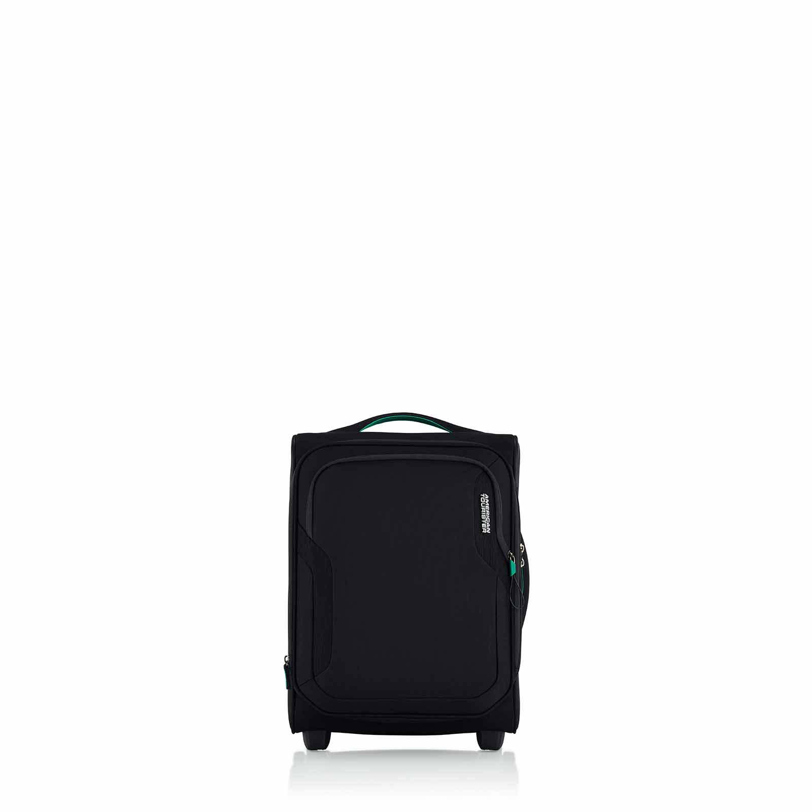 American-Tourister-Applite-5-Eco-50cm-Carry-On-Suitcase-Black-Front