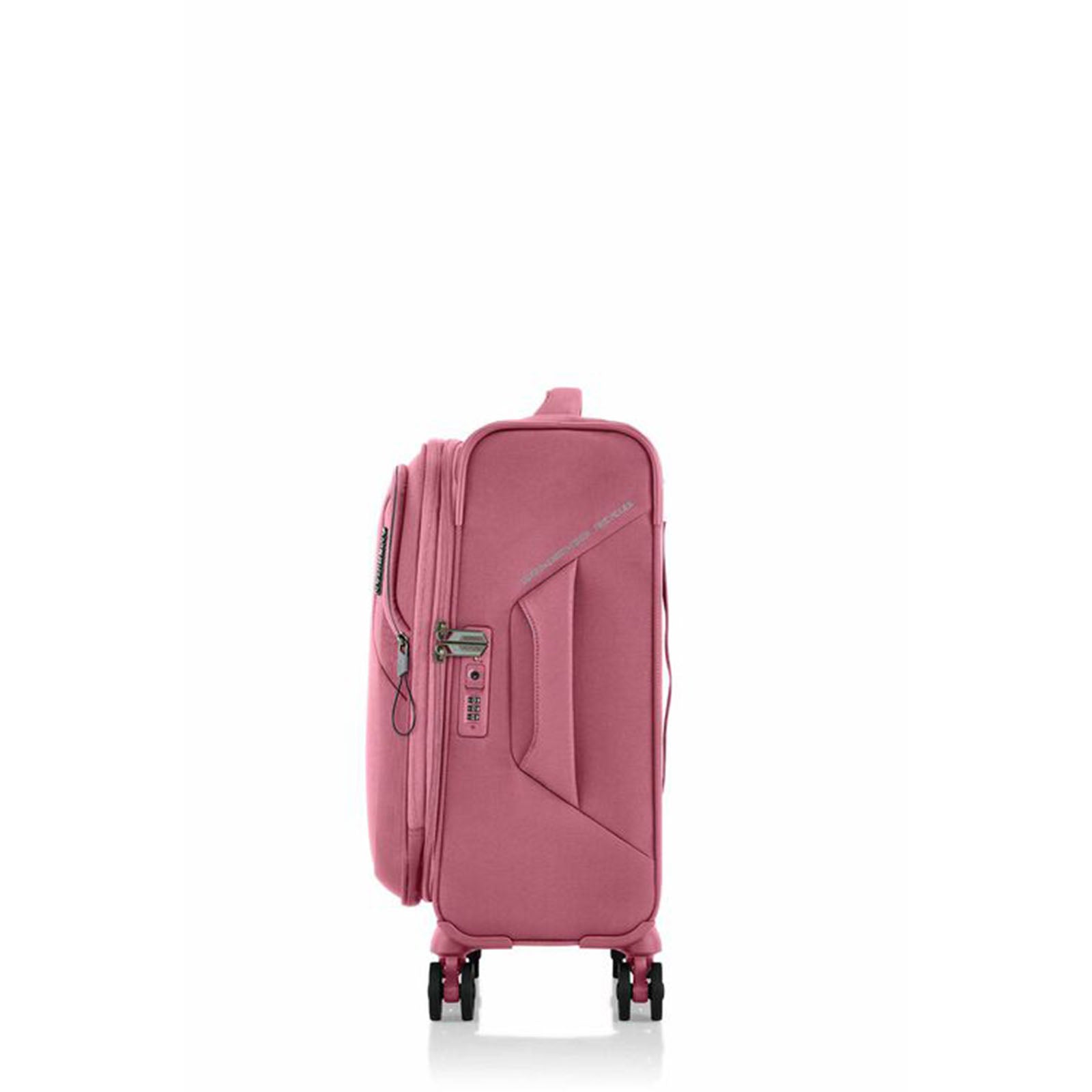 American-Tourister-Applite-5-Eco-55cm-Carry-On-Suitcase-Lilas-Pink-LeftSide