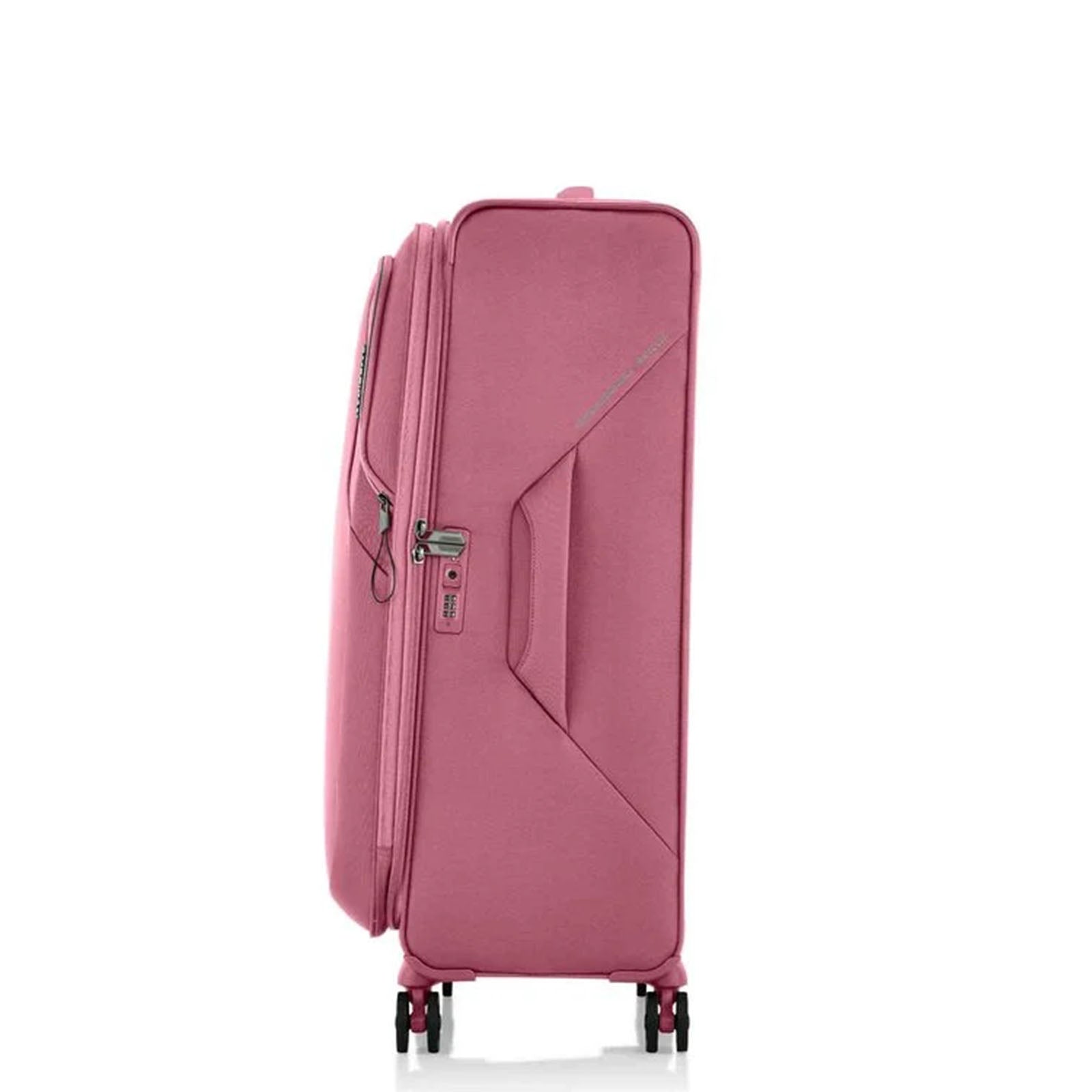American-Tourister-Applite-5-Eco-82cm-Carry-On-Suitcase-Lilas-Pink-LeftSide