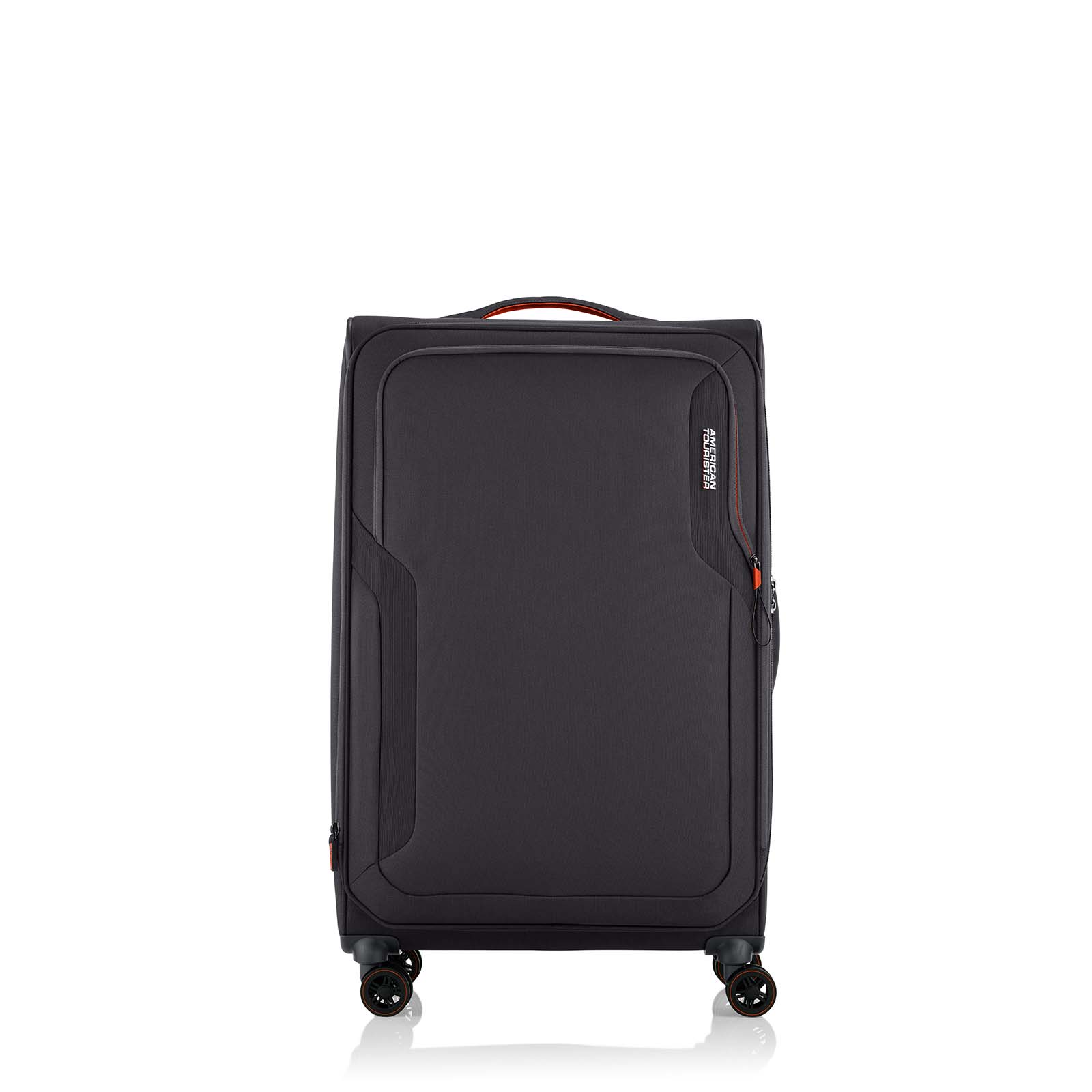 American-Tourister-Applite-5-Eco-82cm-Suitcase-Grey-Front