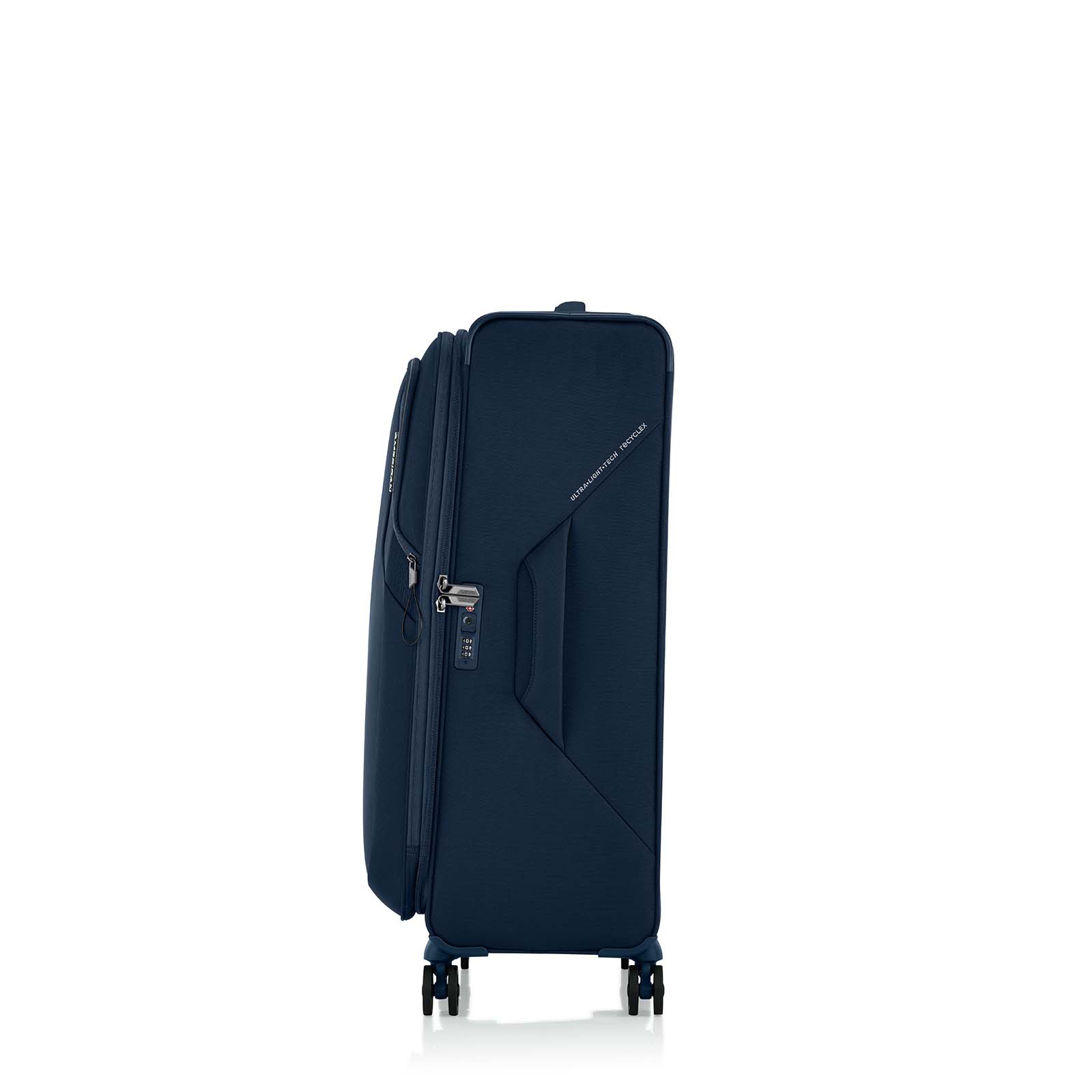 American-Tourister-Applite-5-Eco-82cm-Suitcase-Navy-Handle
