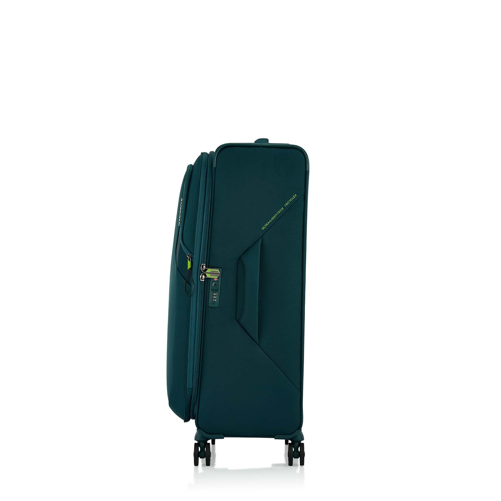 American-Tourister-Applite-5-Eco-82cm-Suitcase-Varsity-Green-Handle