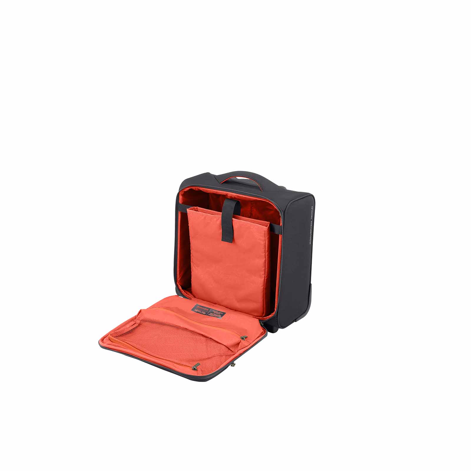 American-Tourister-Applite-5-Eco-Underseater-Suitcase-Grey-Open