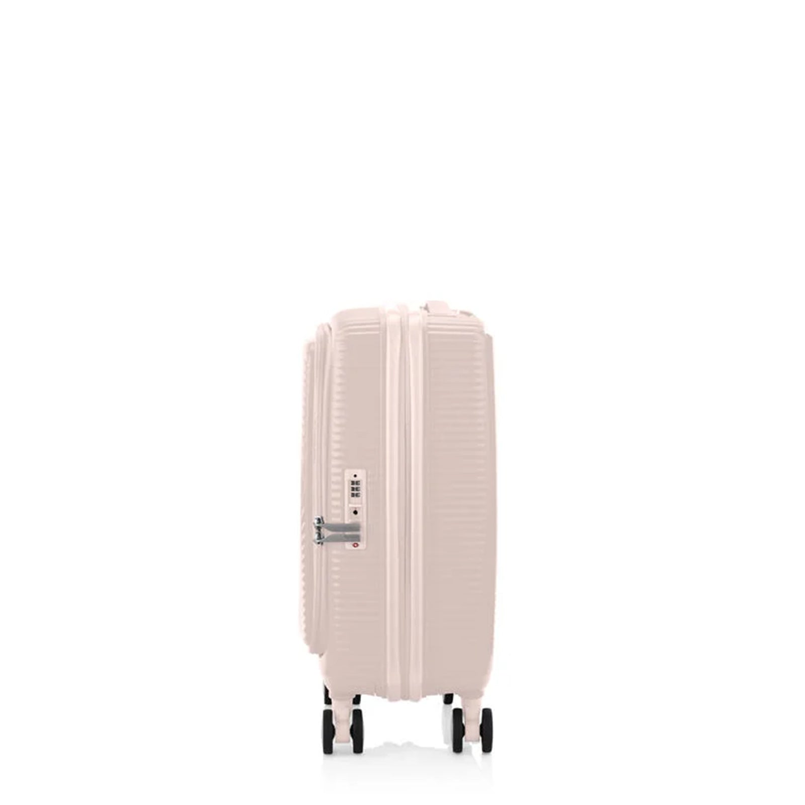American-Tourister-Curio-Book-Opening-55cm-Carry-On-Suitcase-Dusty-Pink-LeftSide