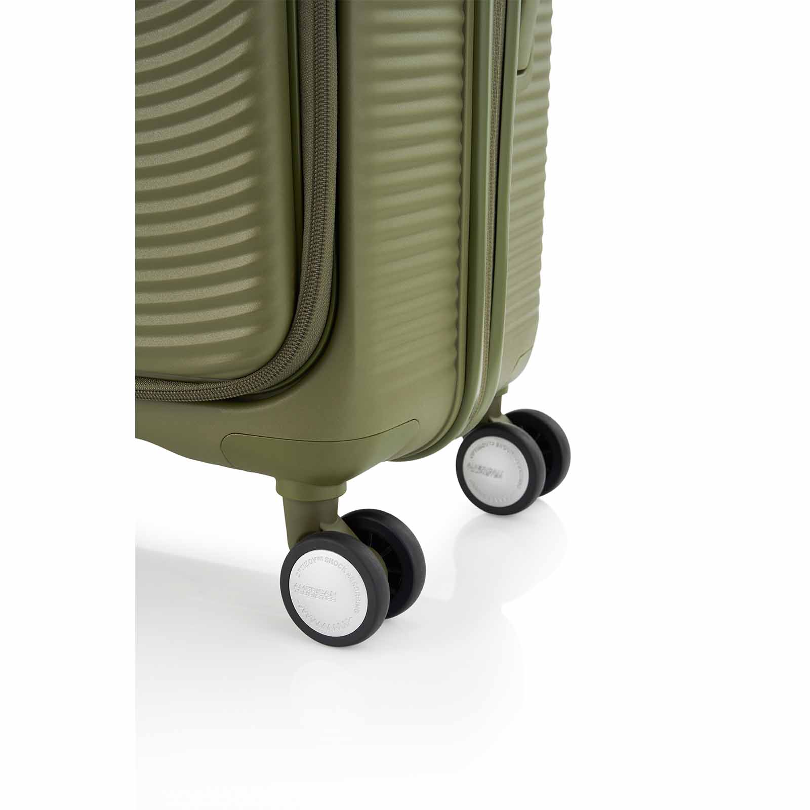 American-Tourister-Curio-Book-Opening-68cm-Suitcase-Khaki-Wheels