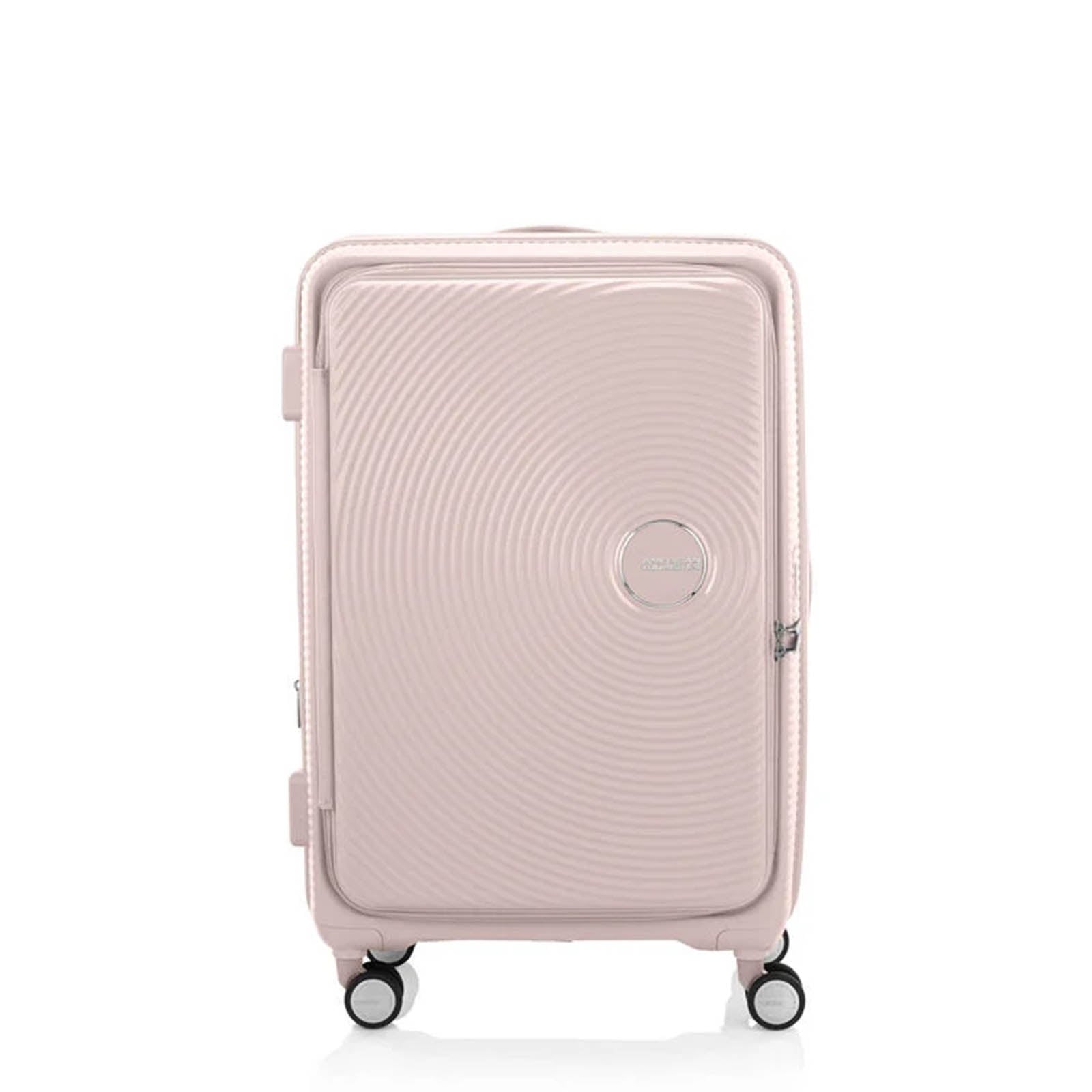 American-Tourister-Curio-Book-Opening-75cm-Suitcase-Dusty-Pink-Front