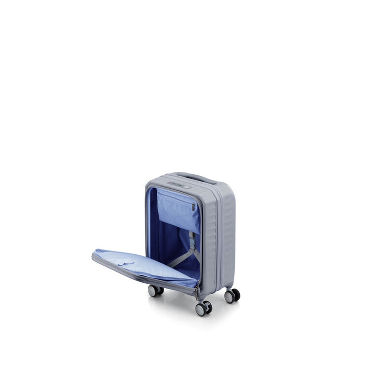 American-Tourister-Frontec-54cm-Suitcase-Cool-Grey-Interior
