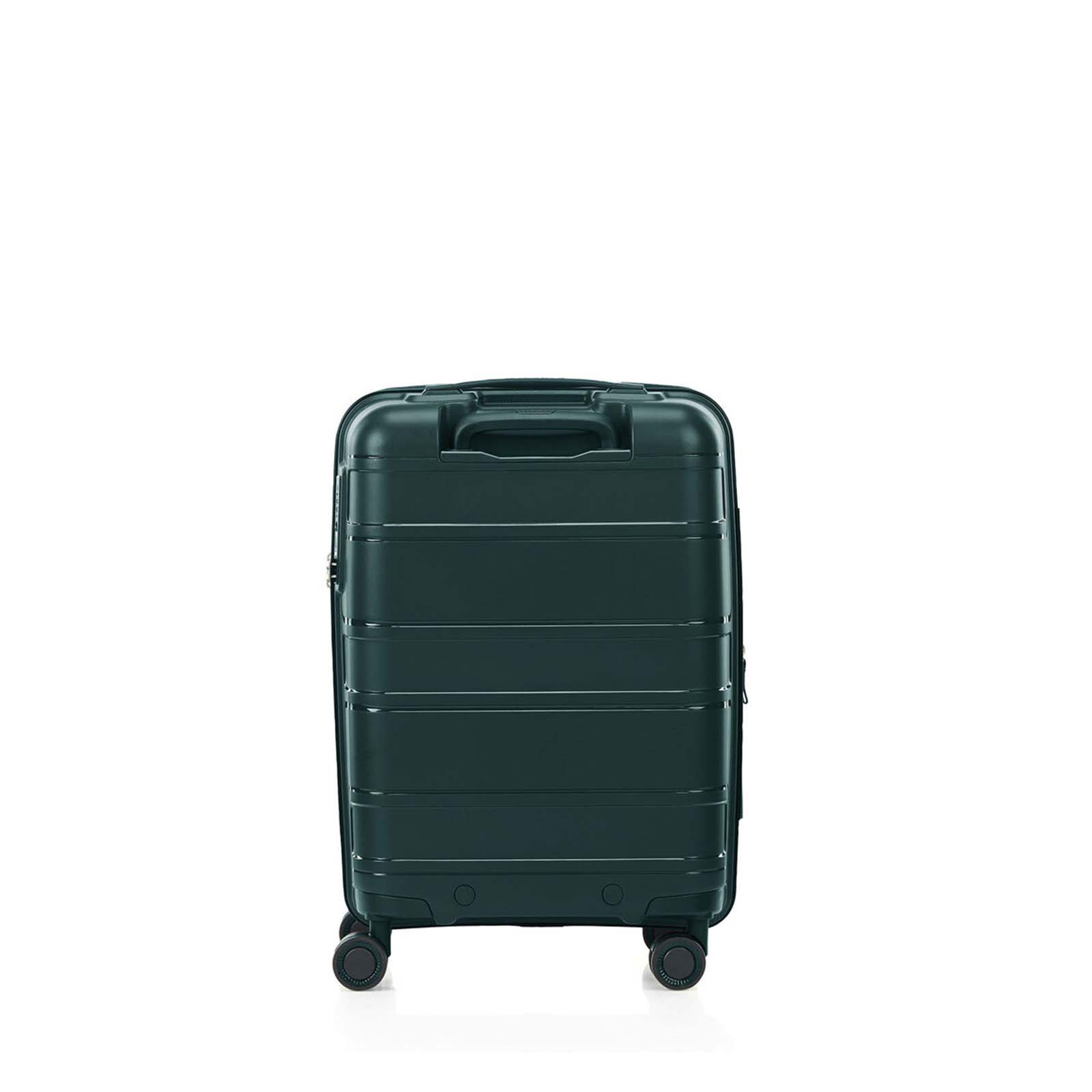American-Tourister-Light-Max-55cm-Carry-On-Suitcase-Varsity-Green-Back