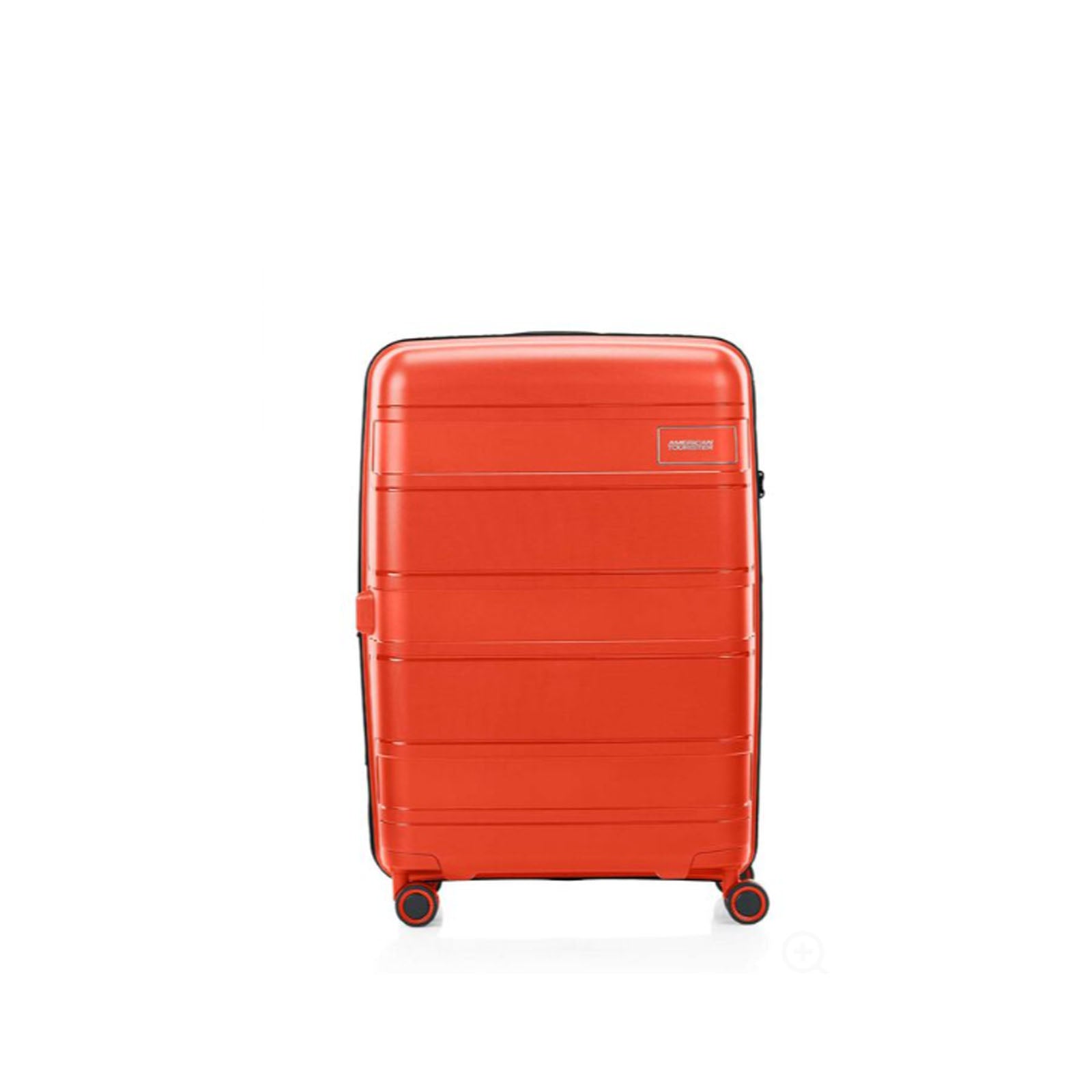 American-Tourister-Light-Max-69cm-Suitcase-Flame-Orange-Front