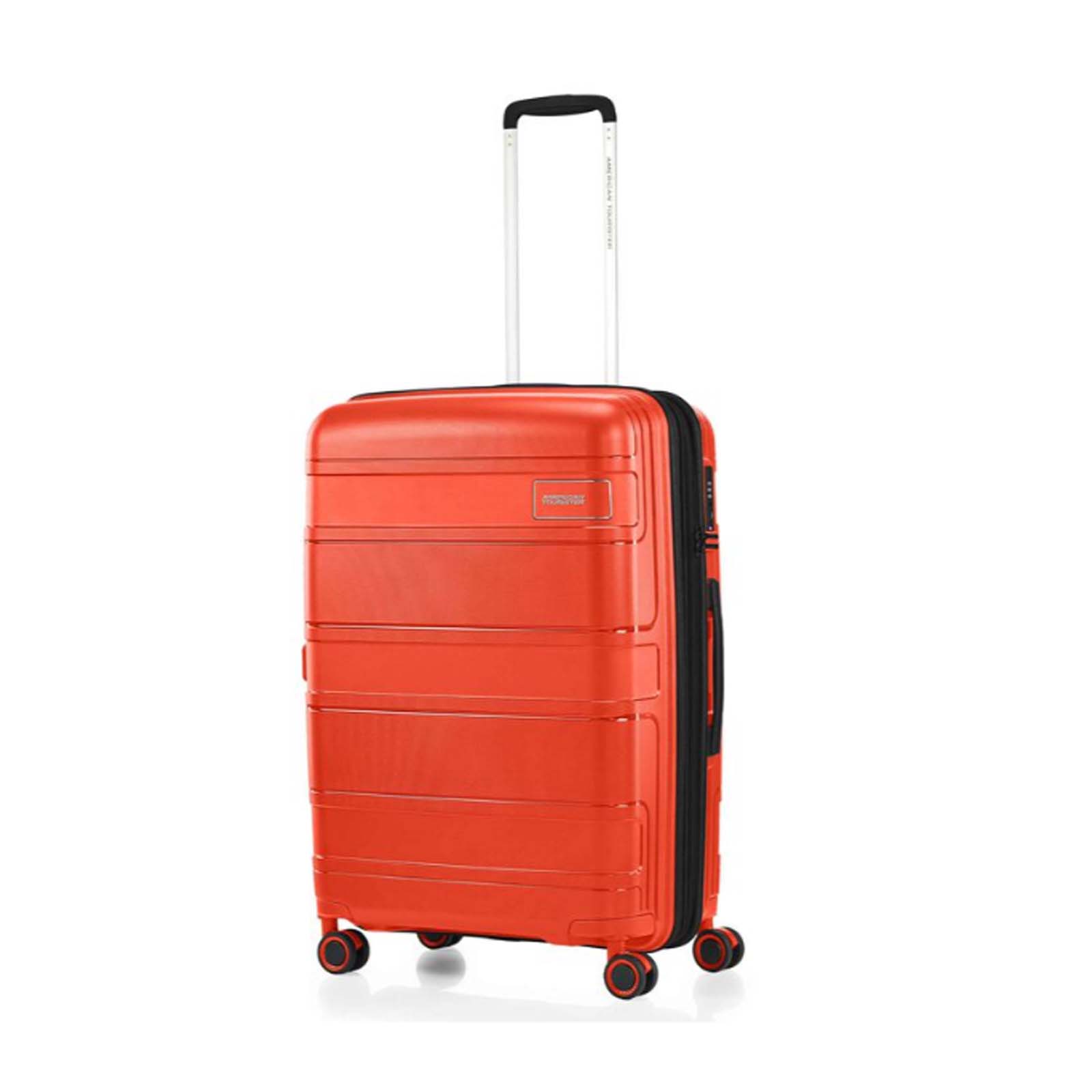 American-Tourister-Light-Max-69cm-Suitcase-Flame-Orange