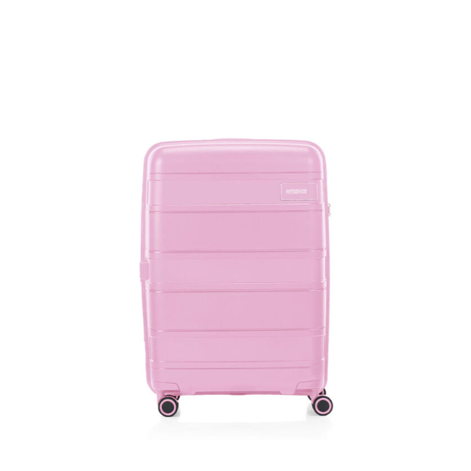 American-Tourister-Light-Max-69cm-Suitcase-Fresh-Pink-Front
