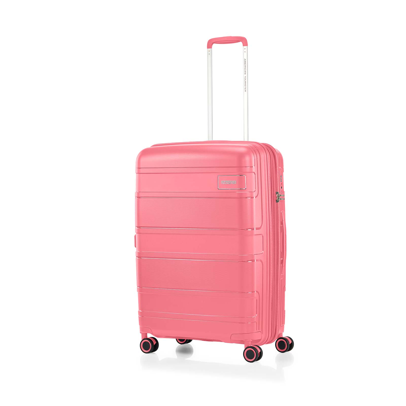 American-Tourister-Light-Max-69cm-Suitcase-Pink-Blush