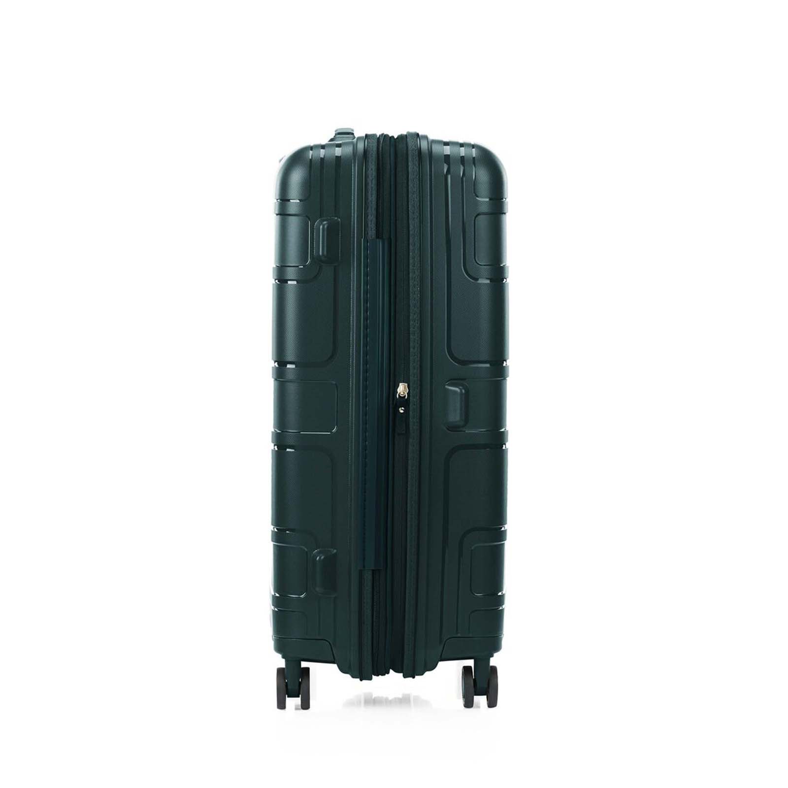 American-Tourister-Light-Max-69cm-Suitcase-Varsity-Green-Side