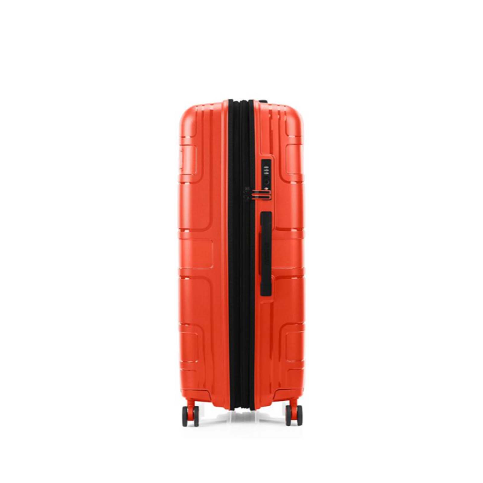 American-Tourister-Light-Max-82cm-Suitcase-Flame-Orange-Side1