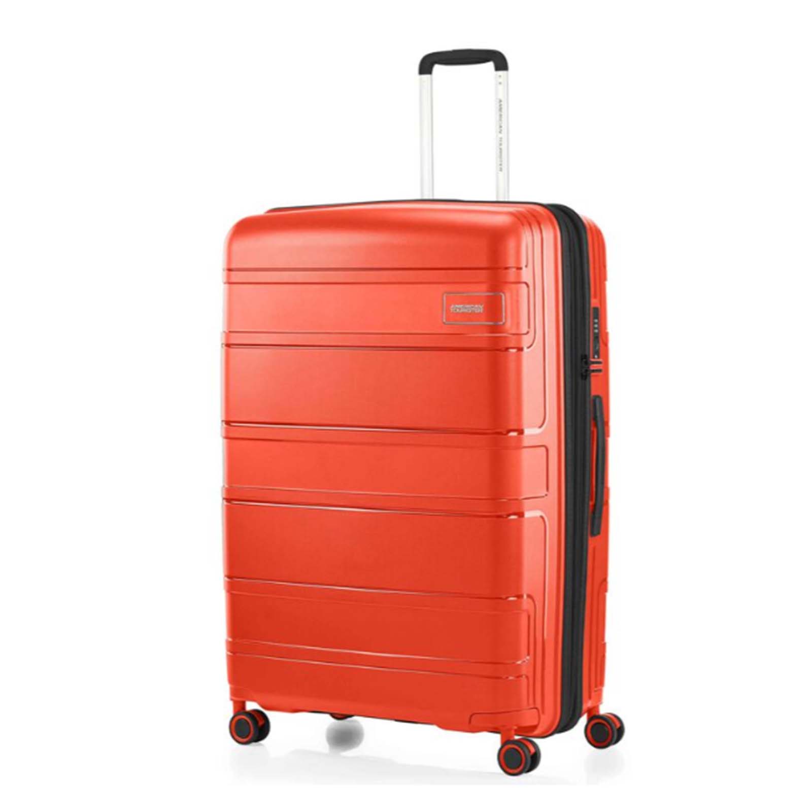 American-Tourister-Light-Max-82cm-Suitcase-Flame-Orange