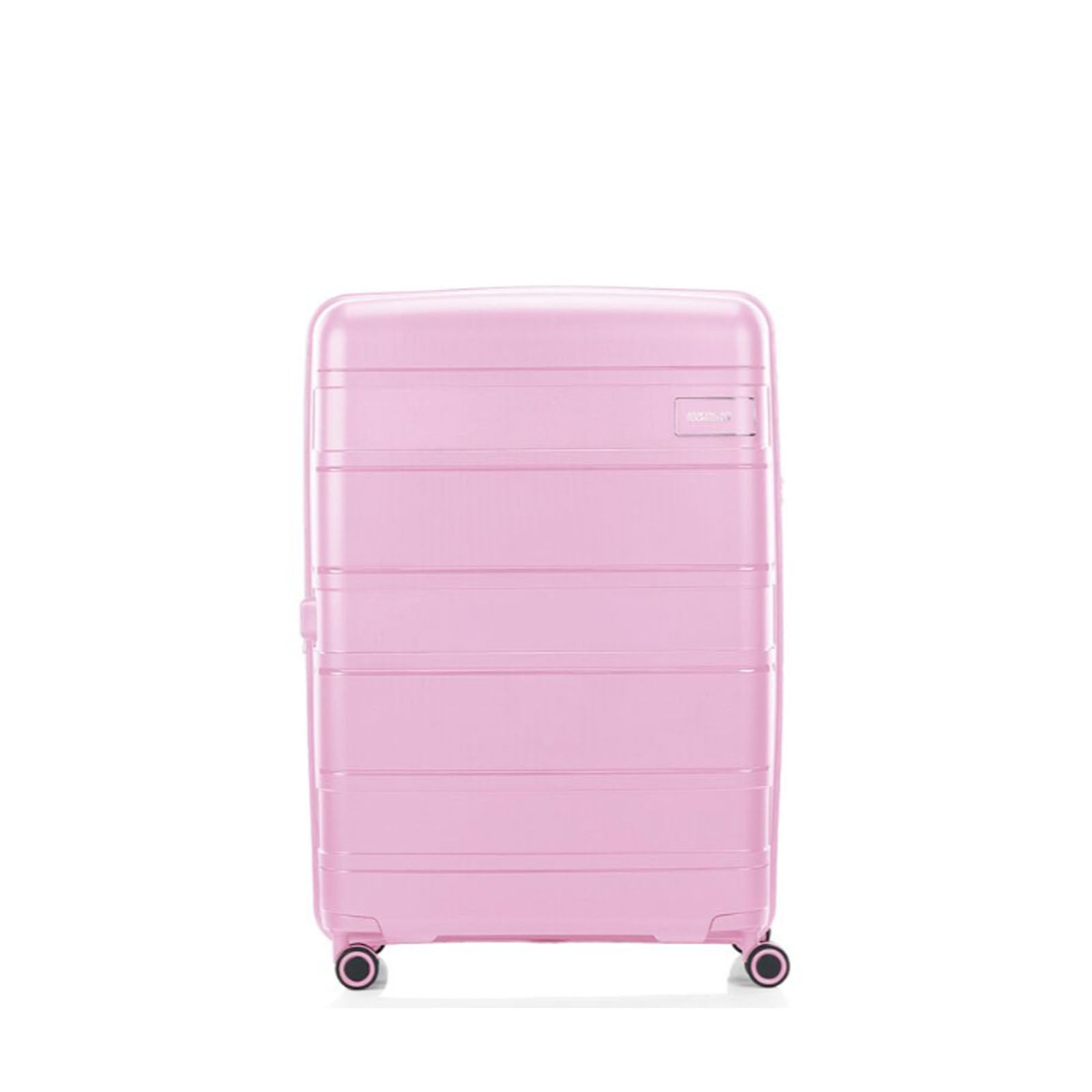 American-Tourister-Light-Max-82cm-Suitcase-Fresh-Pink-Front