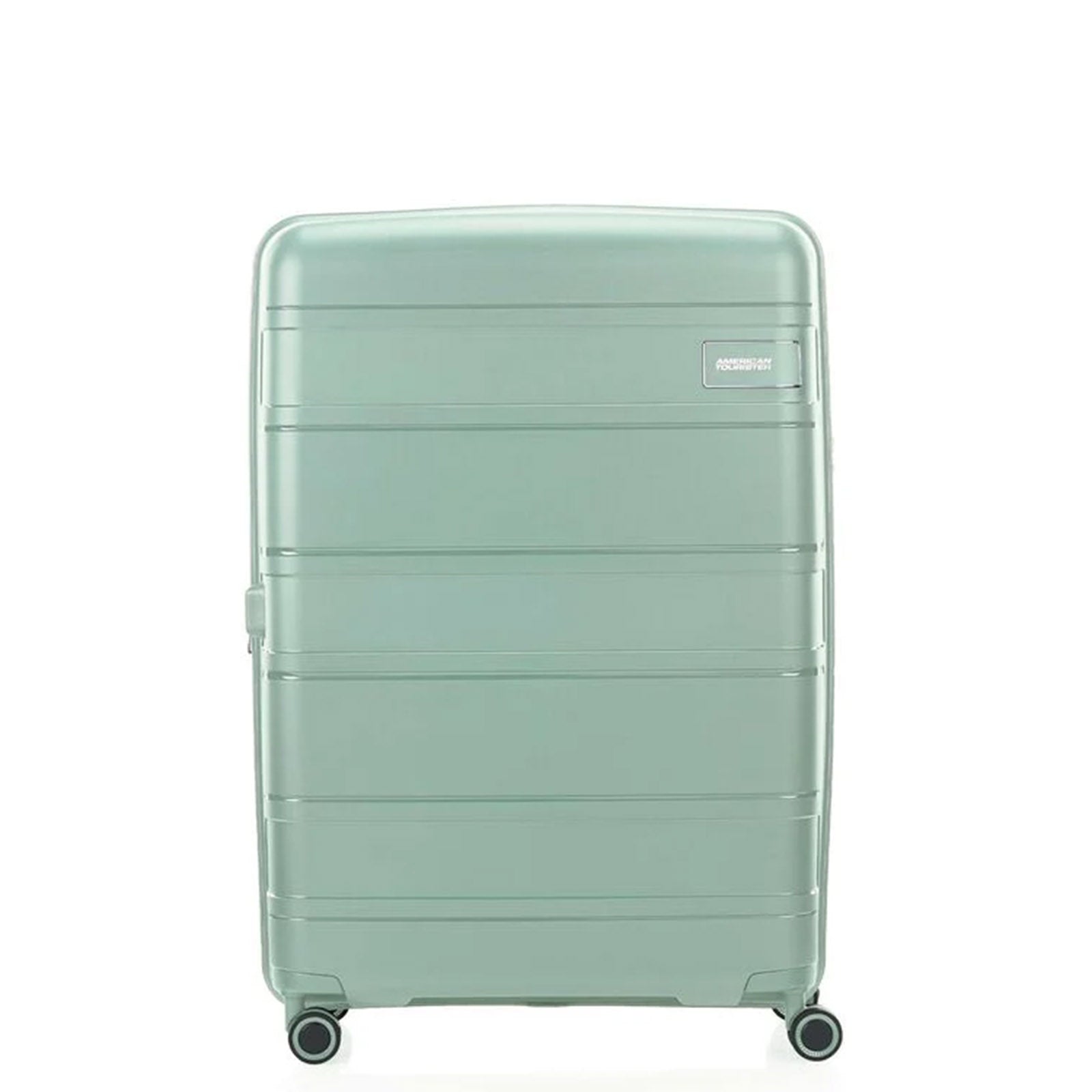 American-Tourister-Light-Max-82cm-Suitcase-Urban-Green-Front