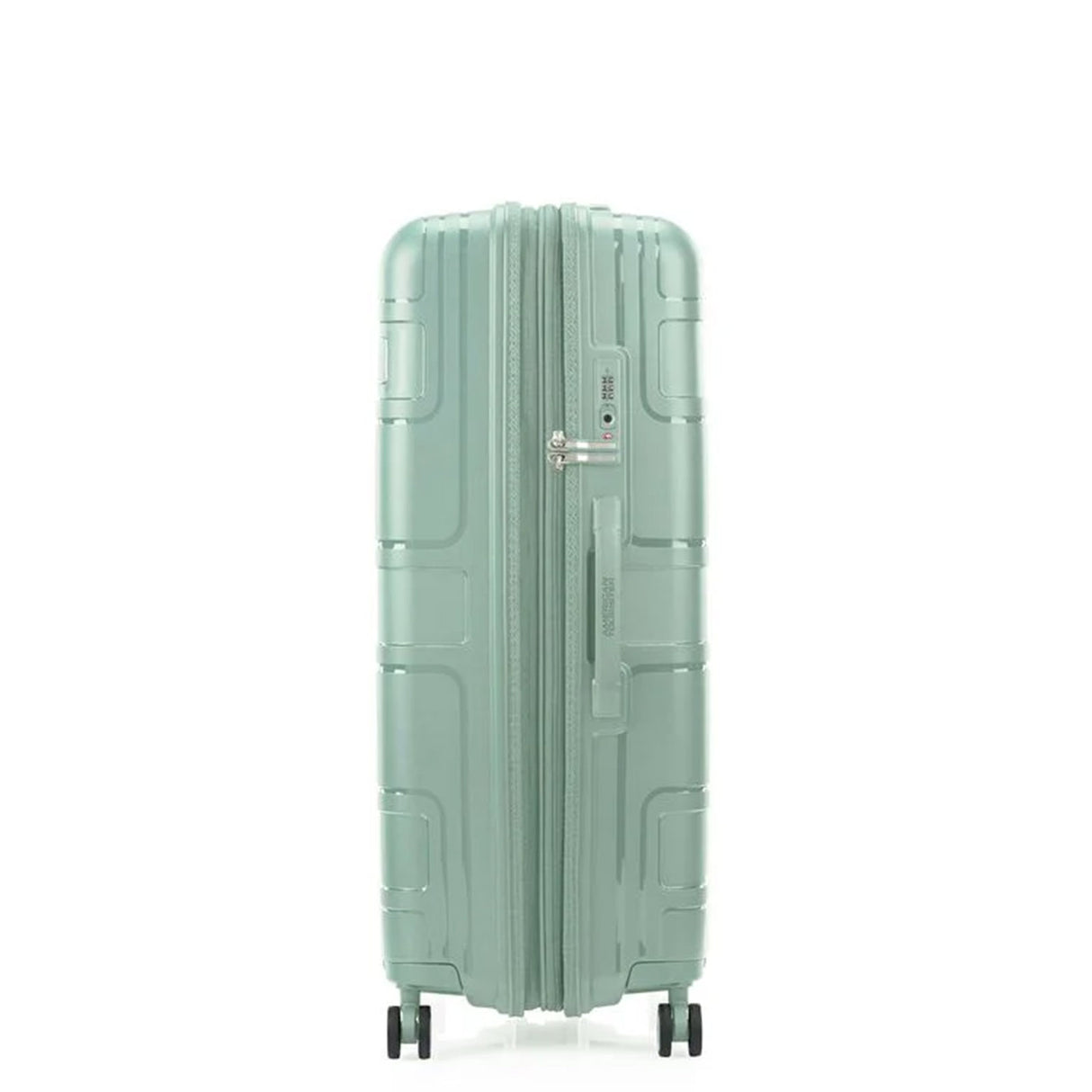 American-Tourister-Light-Max-82cm-Suitcase-Urban-Green-LeftSide