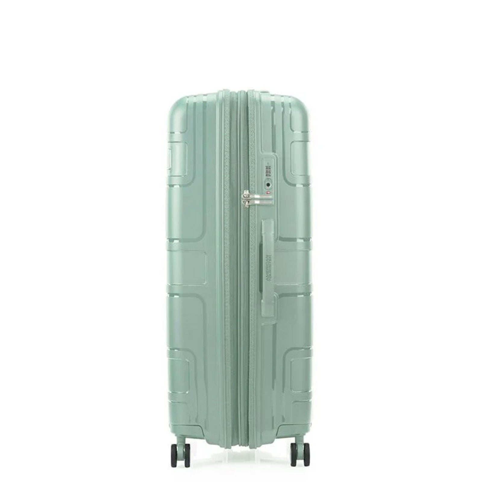 American-Tourister-Light-Max-82cm-Suitcase-Urban-Green-LeftSide