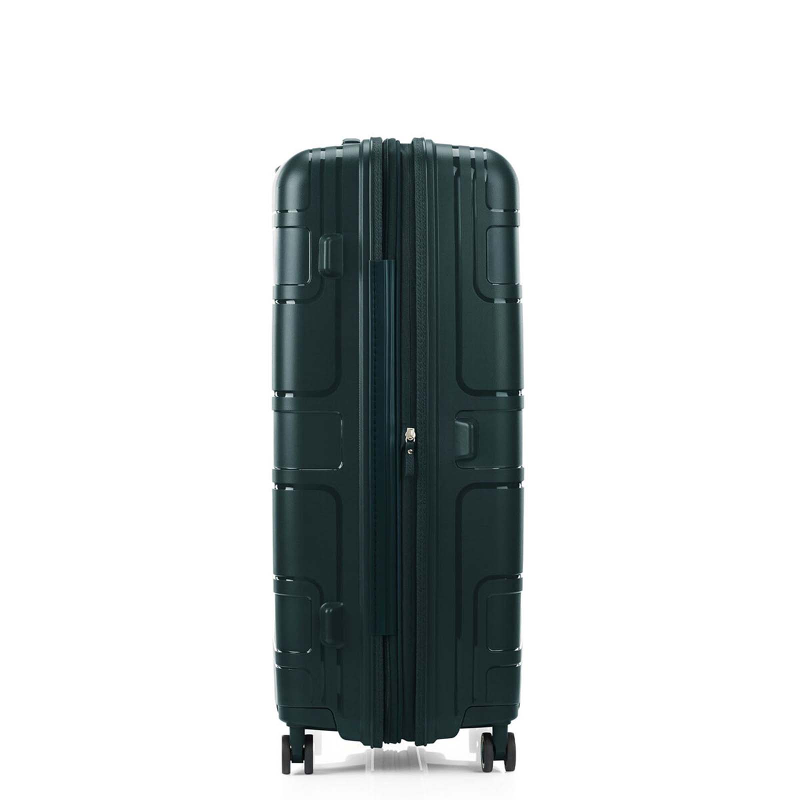 American-Tourister-Light-Max-82cm-Suitcase-Varsity-Green-Side