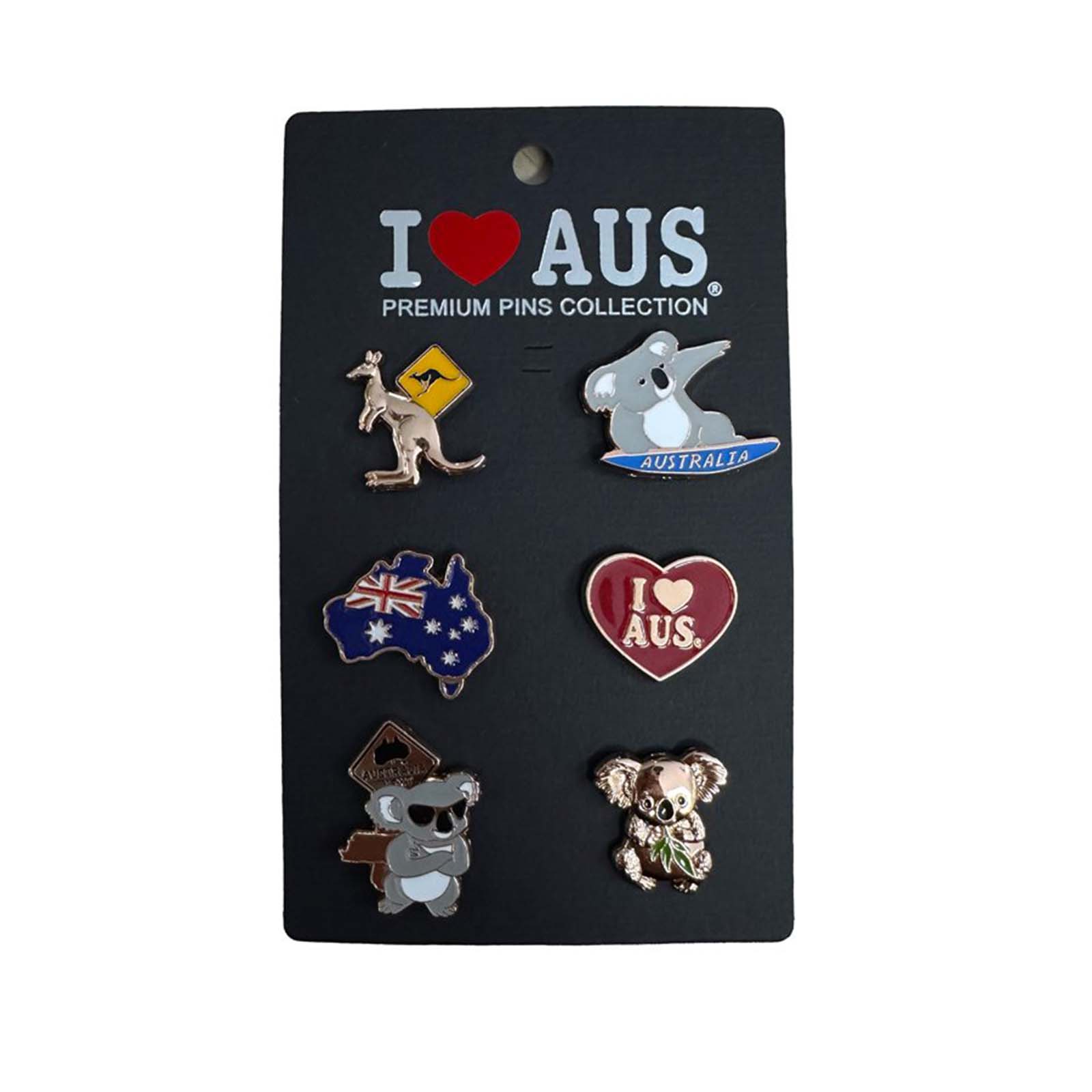 Australian-Souvenir-Pin-Set-Mixed-Designs