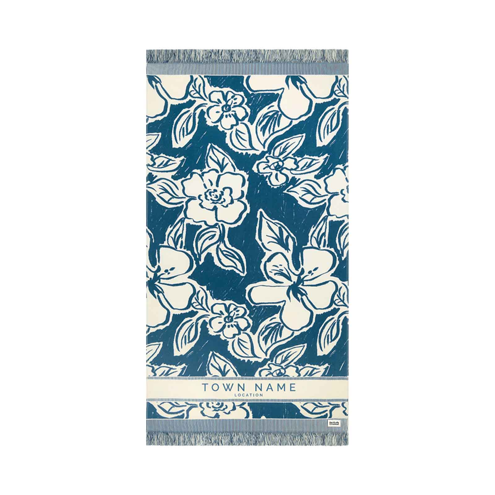 Beach-Towel-Aloha-Marine-Blue