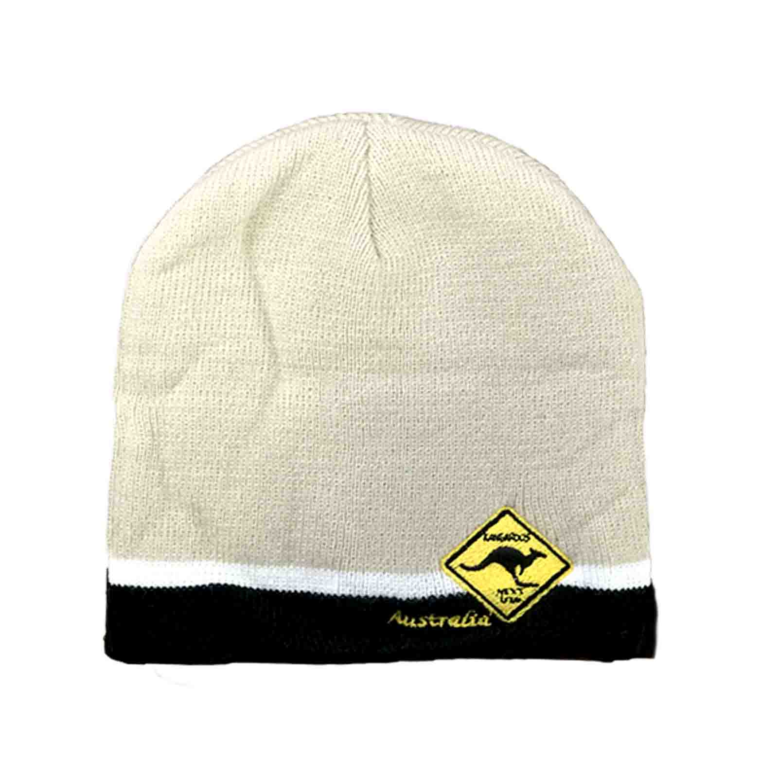 Beanie-Skull-Kangaroo-Road-Sign