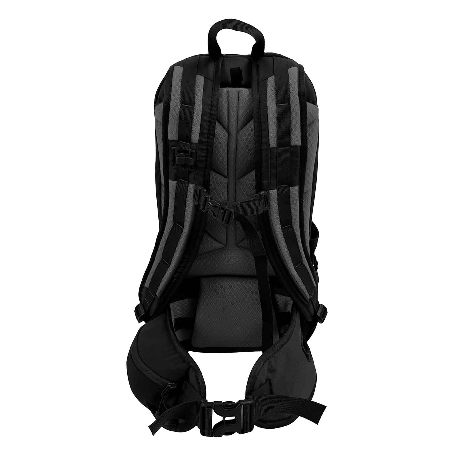 Analyzing image Black-Wolf-Tumut-25l-Jet-Black-Harness