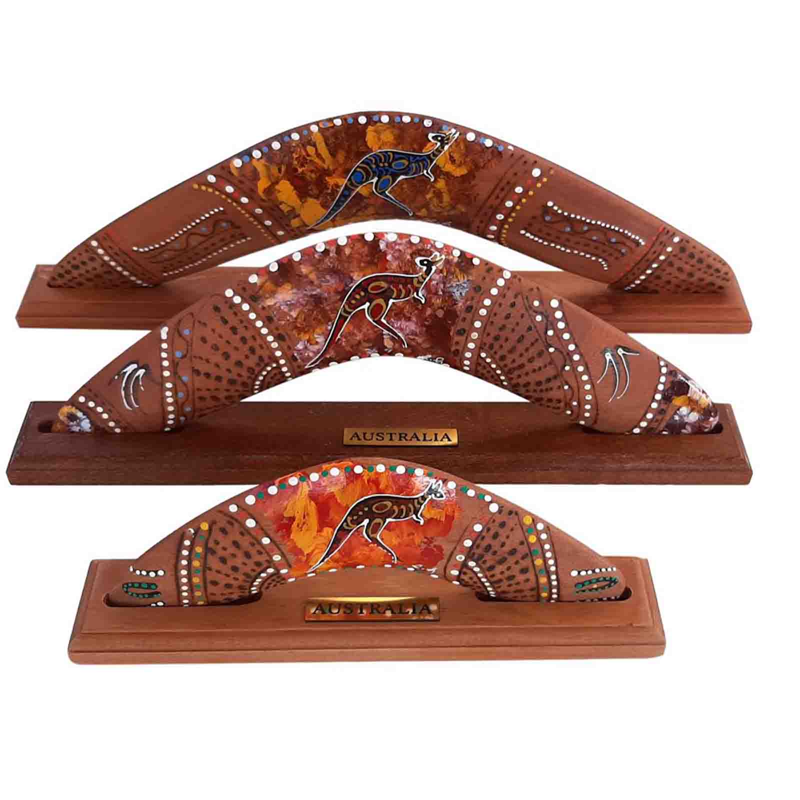 Boomerang-Set-Burnt-Painted