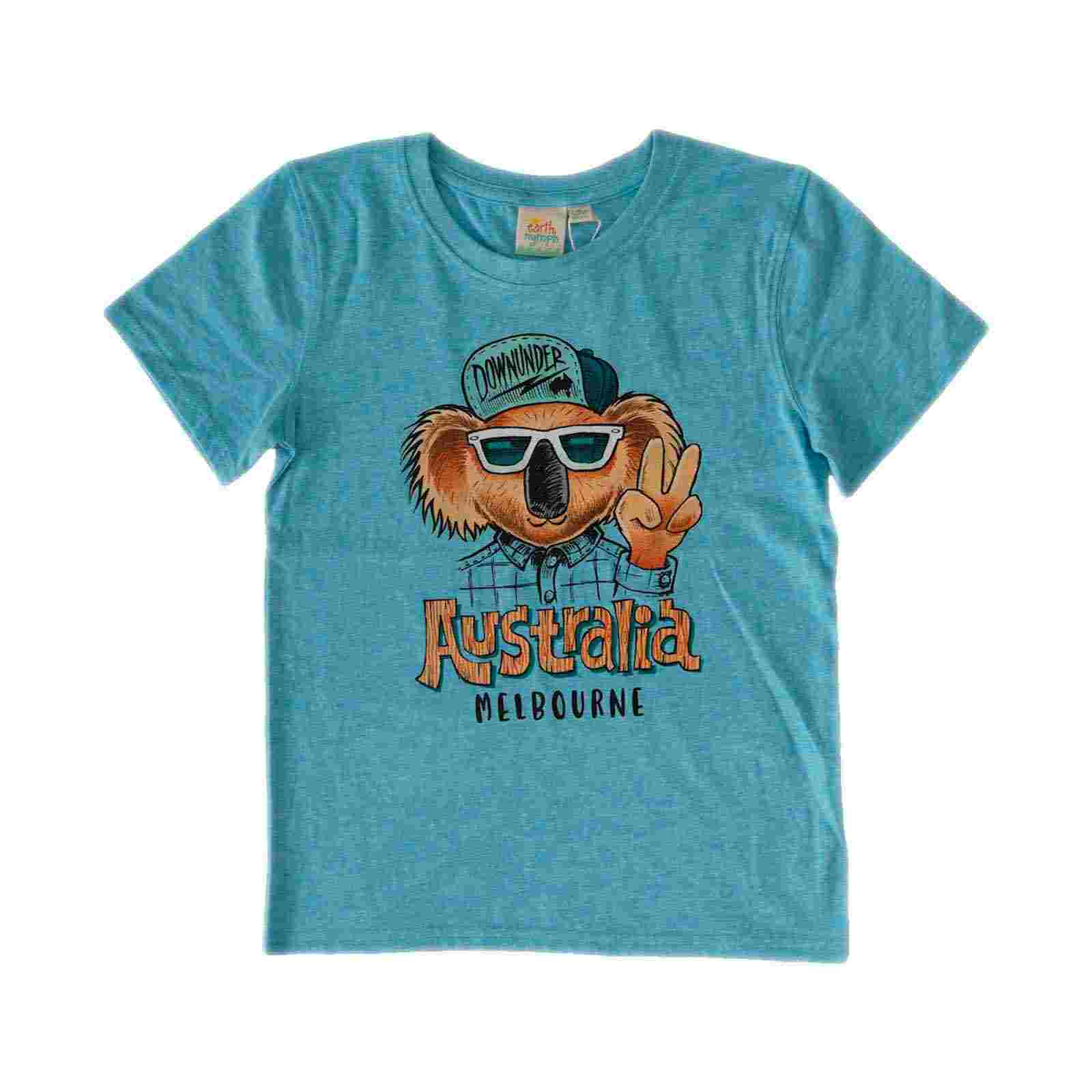 Boys-T-Shirt-Hipster-Downunder-Blue