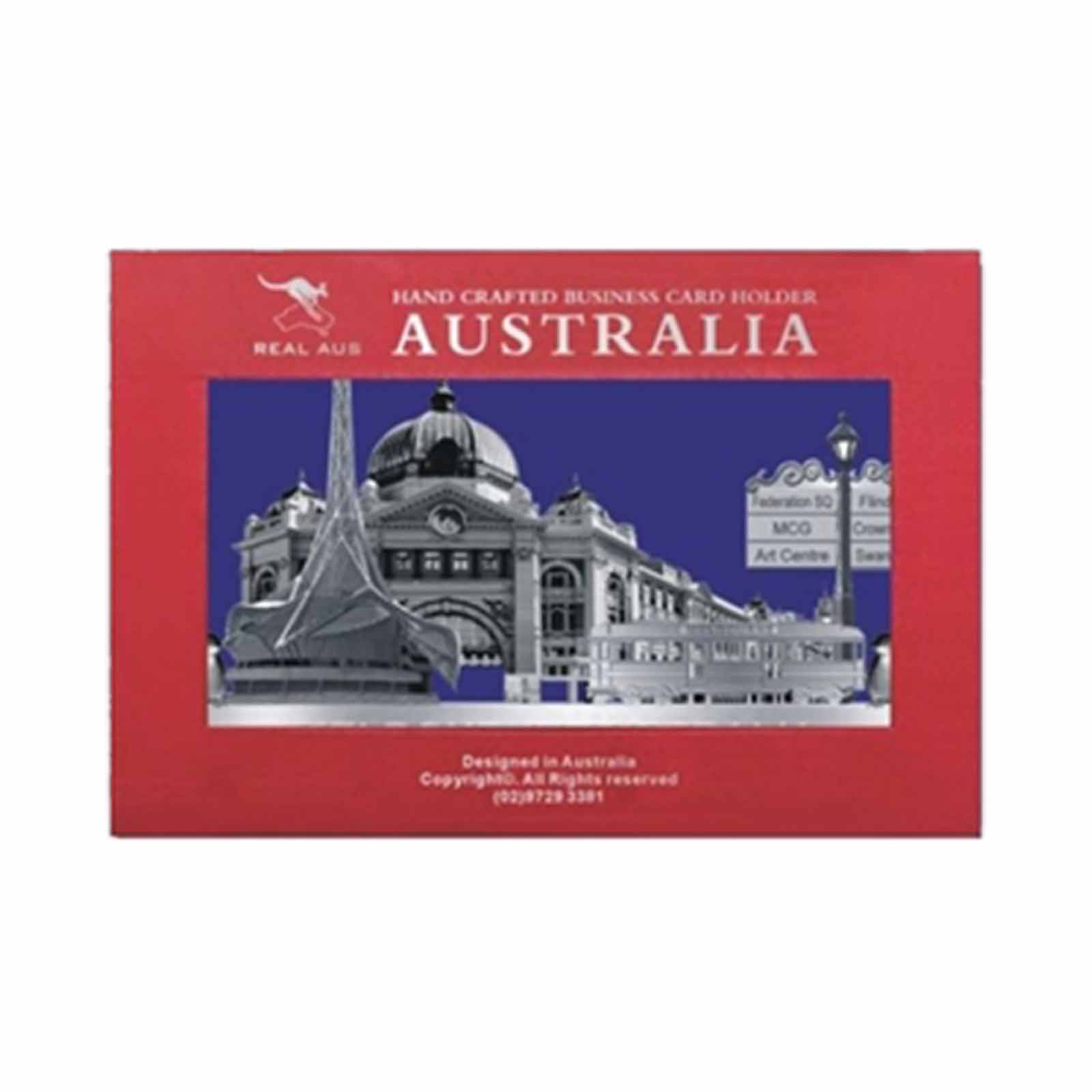 Business-Card-Holder-Melbourne-Tram-Silver