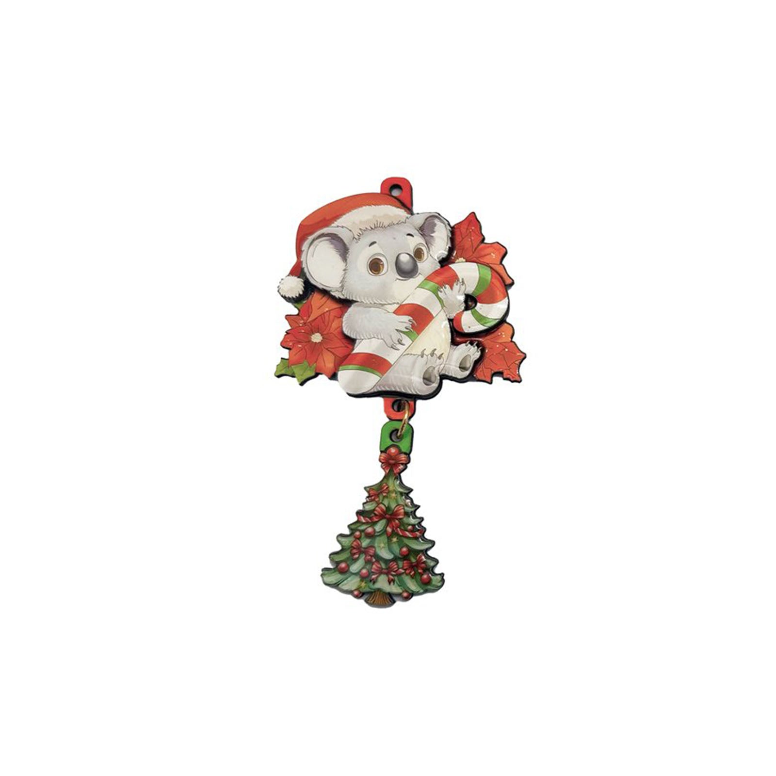Christmas-Ornament-Koala-Santa