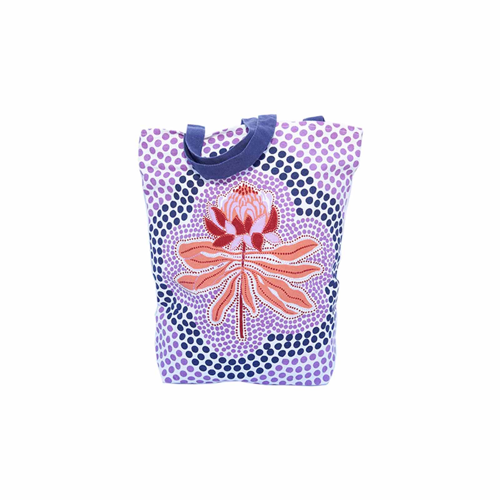 Cotton-Canvas-Shopping-Bag-Waratah-34x40cm