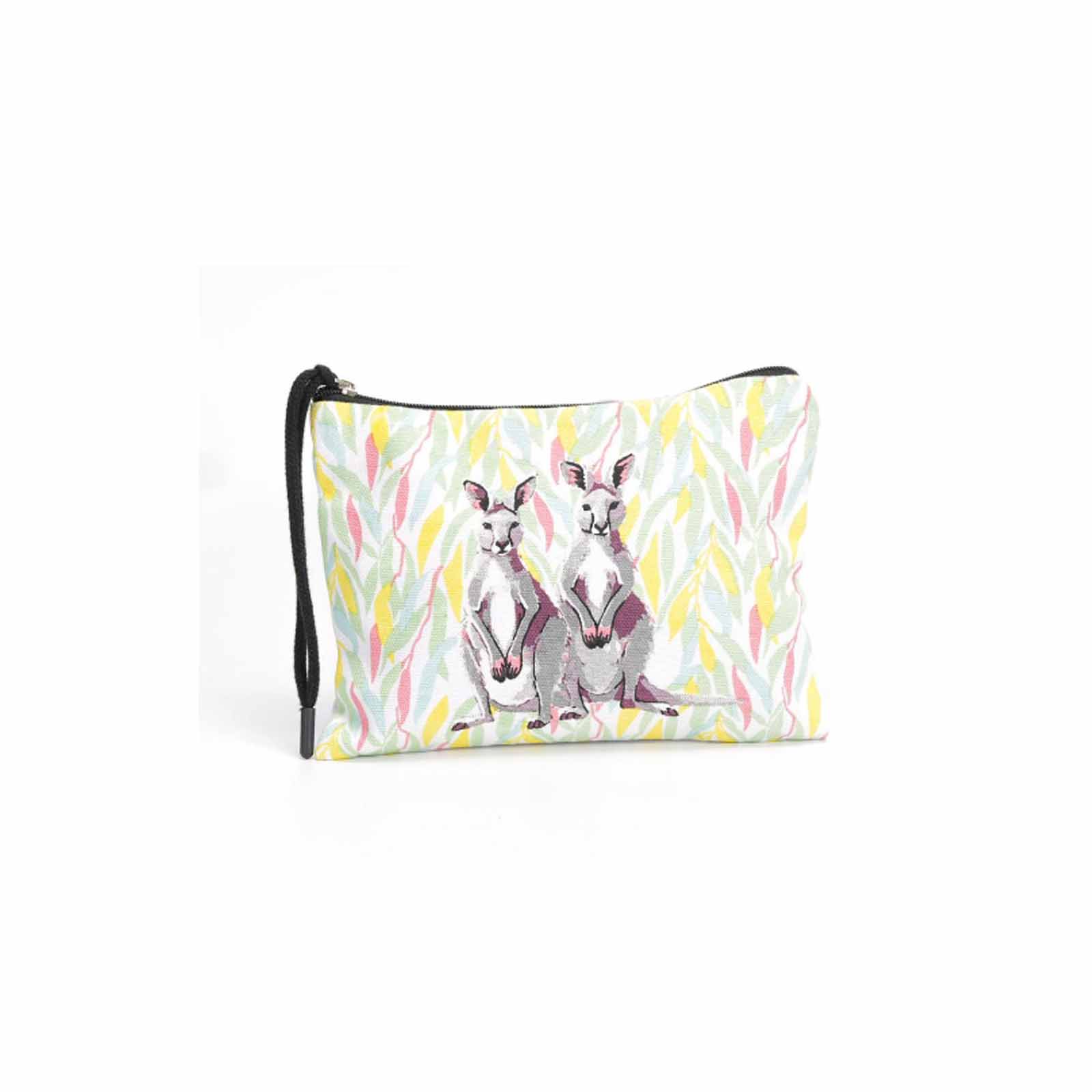 Cotton-Utility-Pouch-Bush-Mates-Kangaroo-21-X-17cm