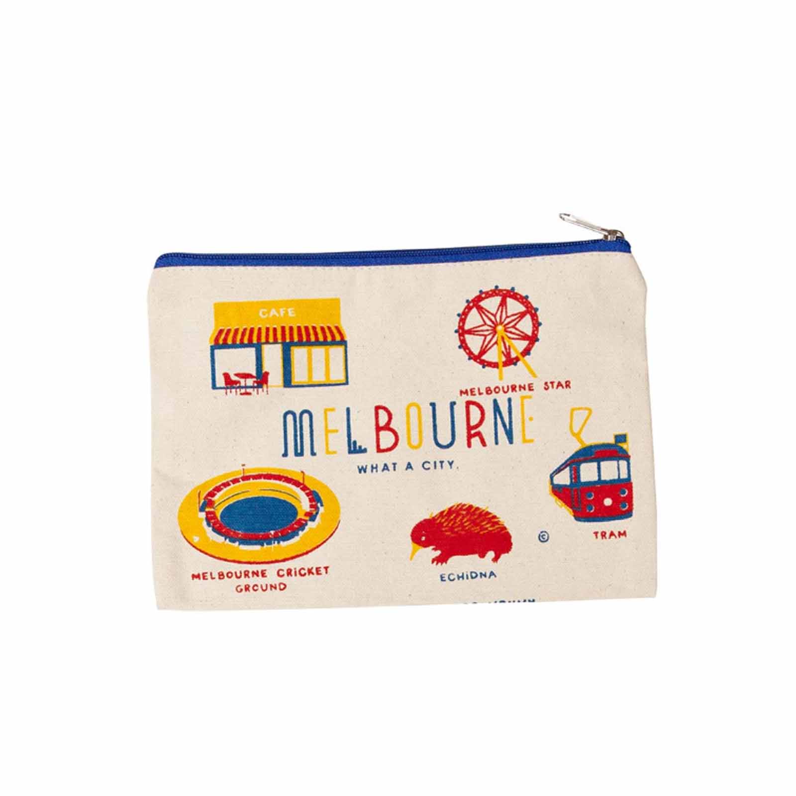 Cotton-Utility-Pouch-Melbourne-What-a-City-22x17cm