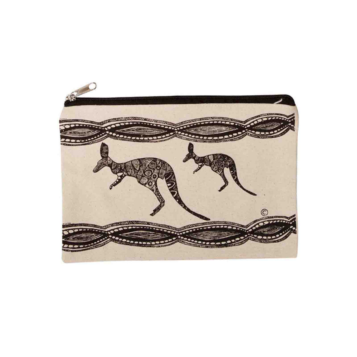 Cotton-Utility-Pouch-River-Kangaroos-22x17-cm