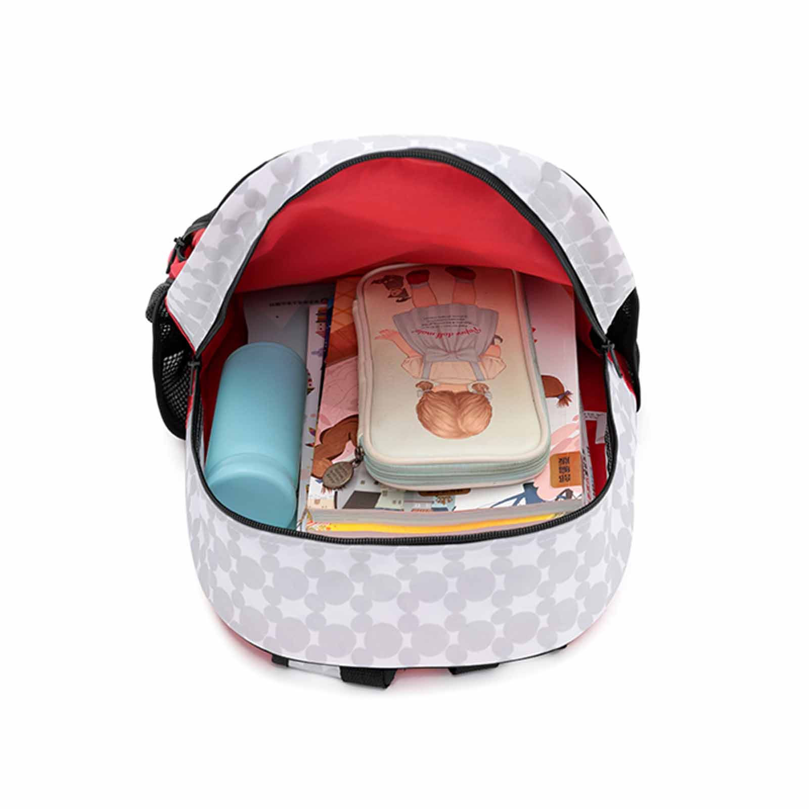 Disney-Mickey-15inch-Backpack-Open