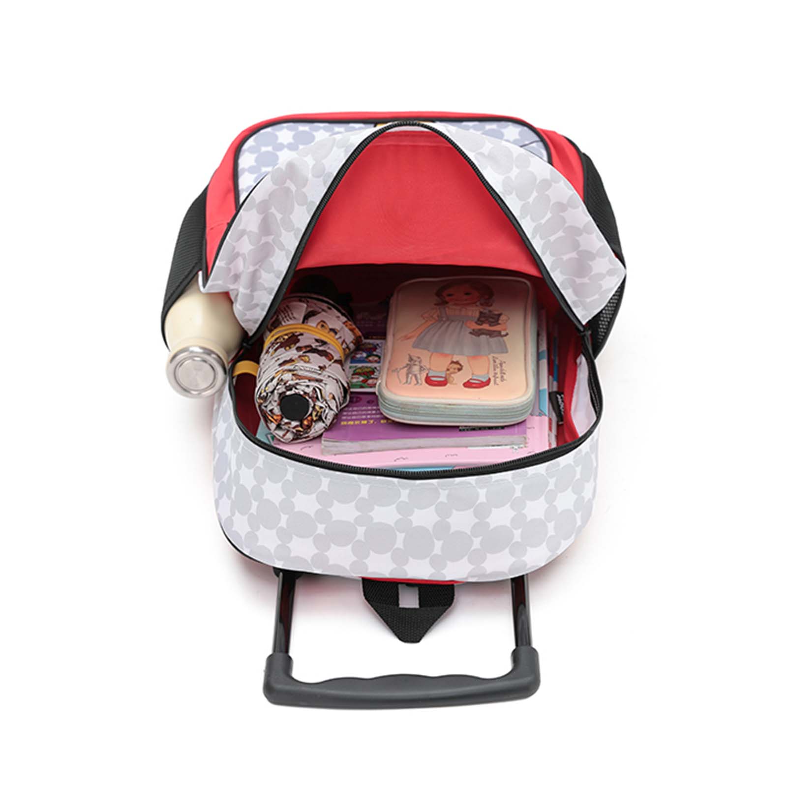 Disney-Mickey-17inch-Trolley-Backpack-Open