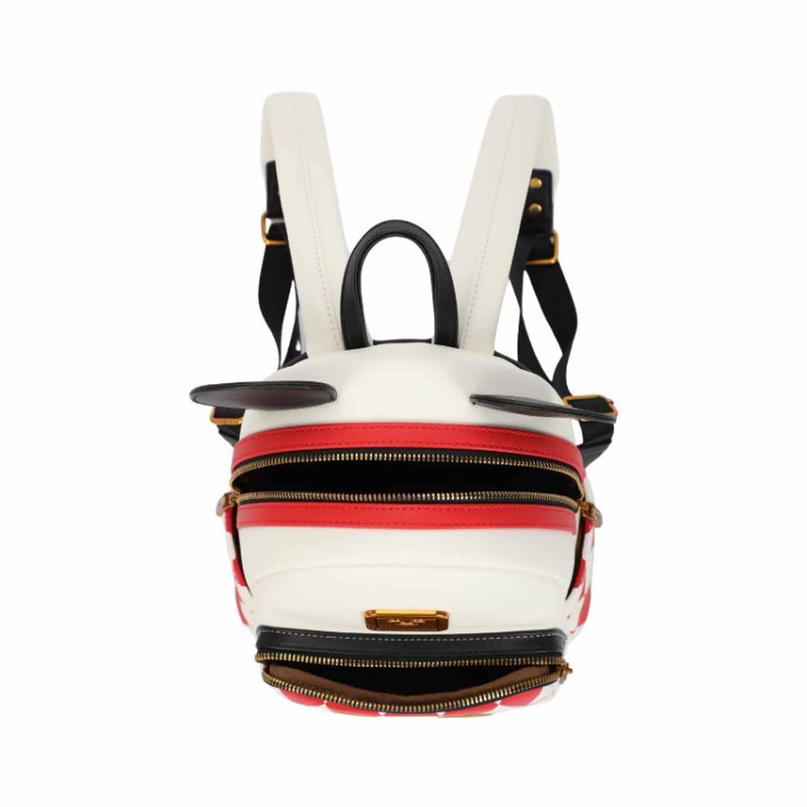 Disney-Mickey-Deluxe-Ears-Backpack-White-Open