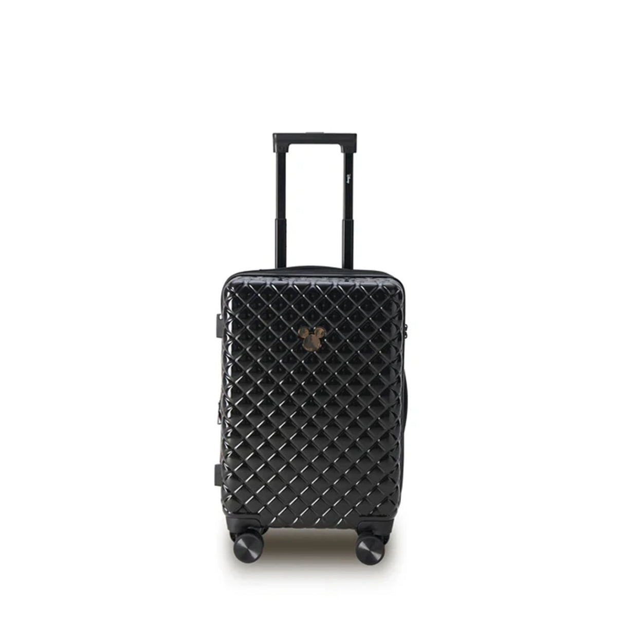 Disney-Mickey-Fashion-54cm-Carry-On-Suitcase-Black-Front