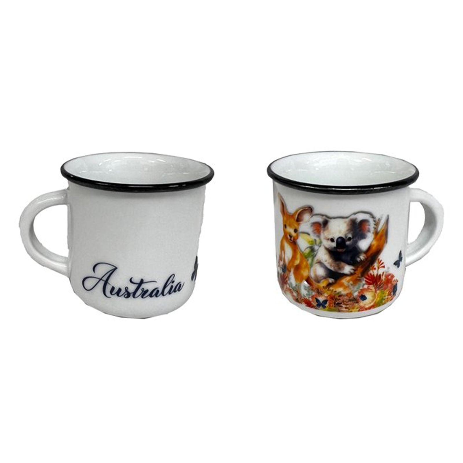 Espresso-Mug-Kangaroo-Koala-Flowers