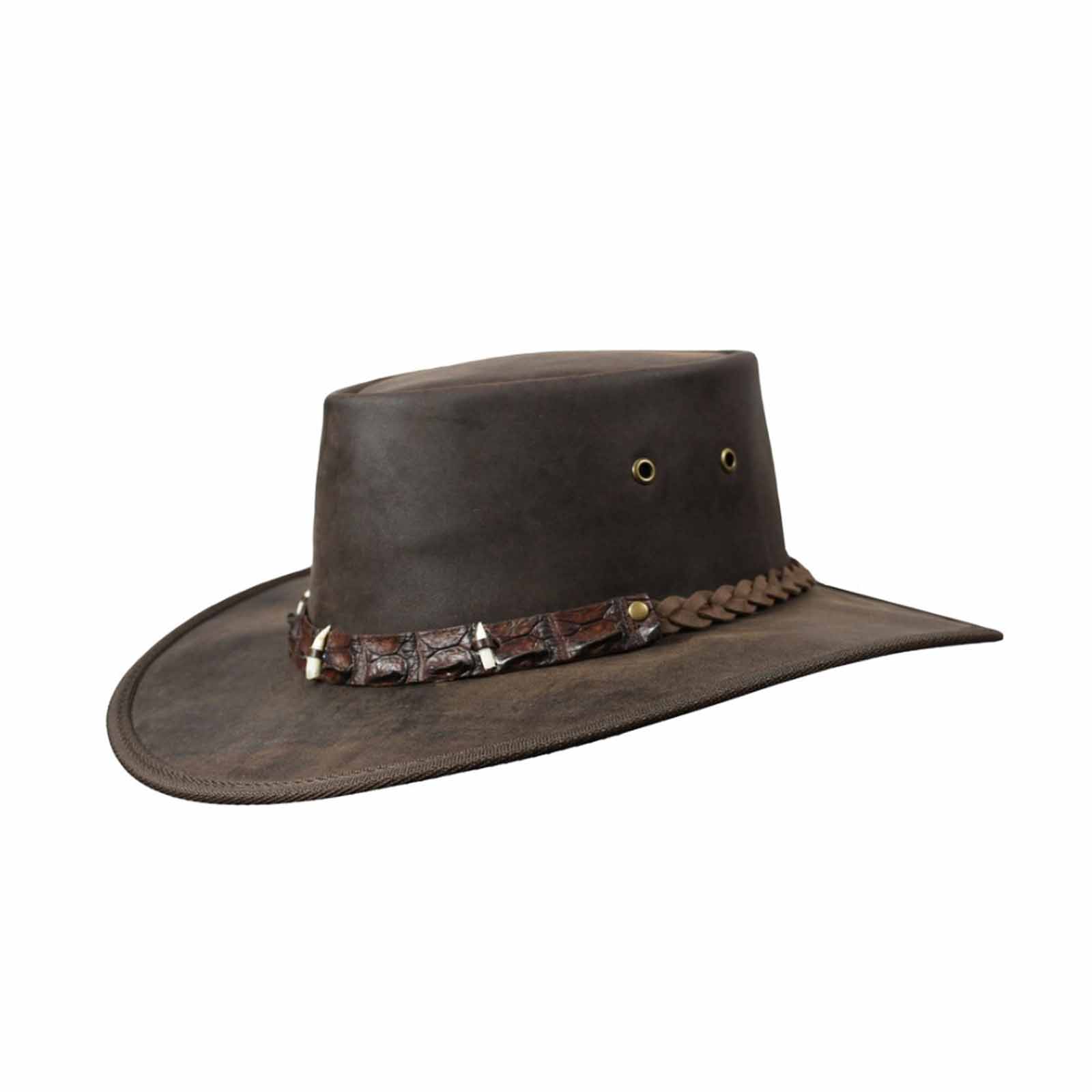 Hat-Outback-Crock-3-Teeth-Brown