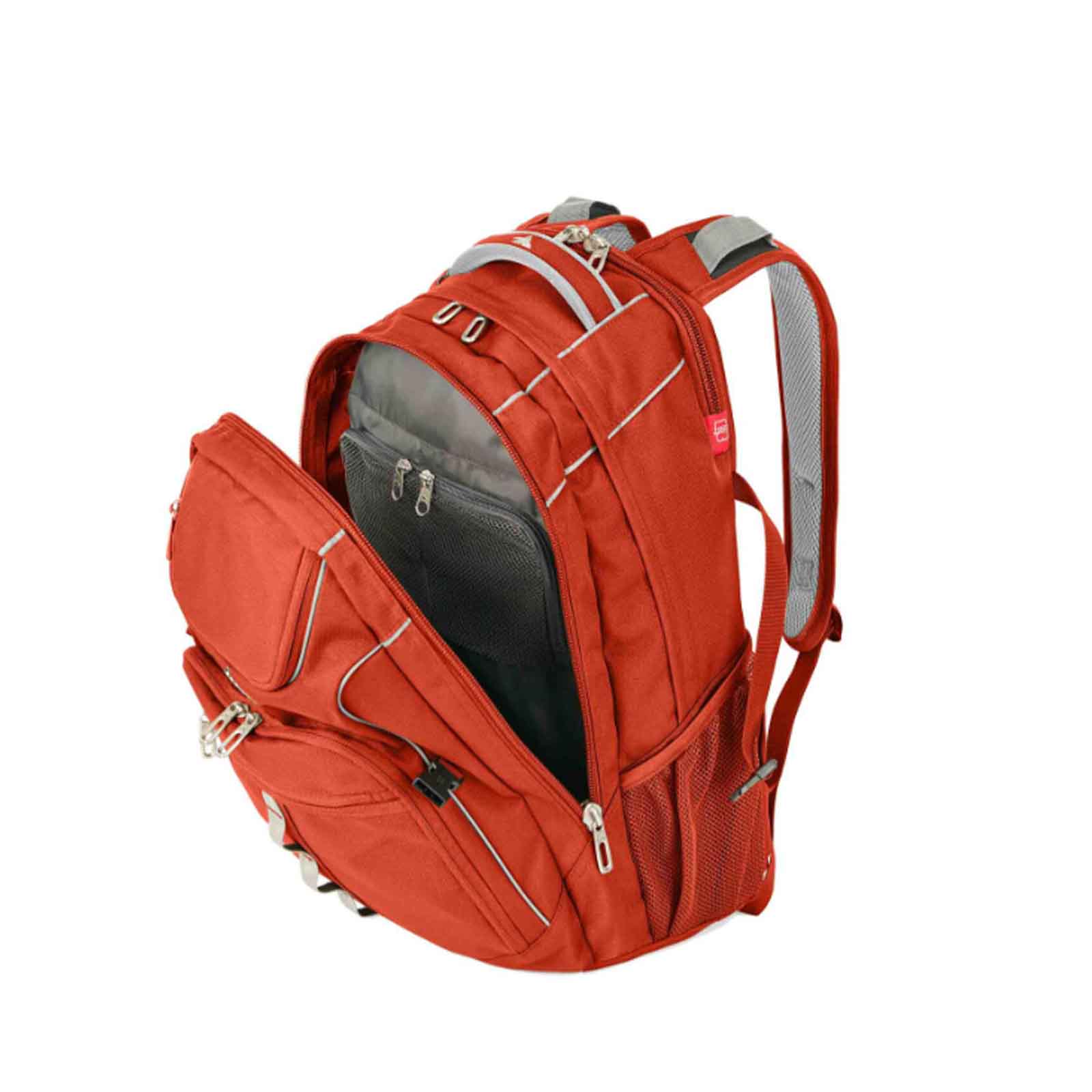 High-Sierra-Access-3-Eco-16-Inch-Laptop-Backpack-Orange-Open