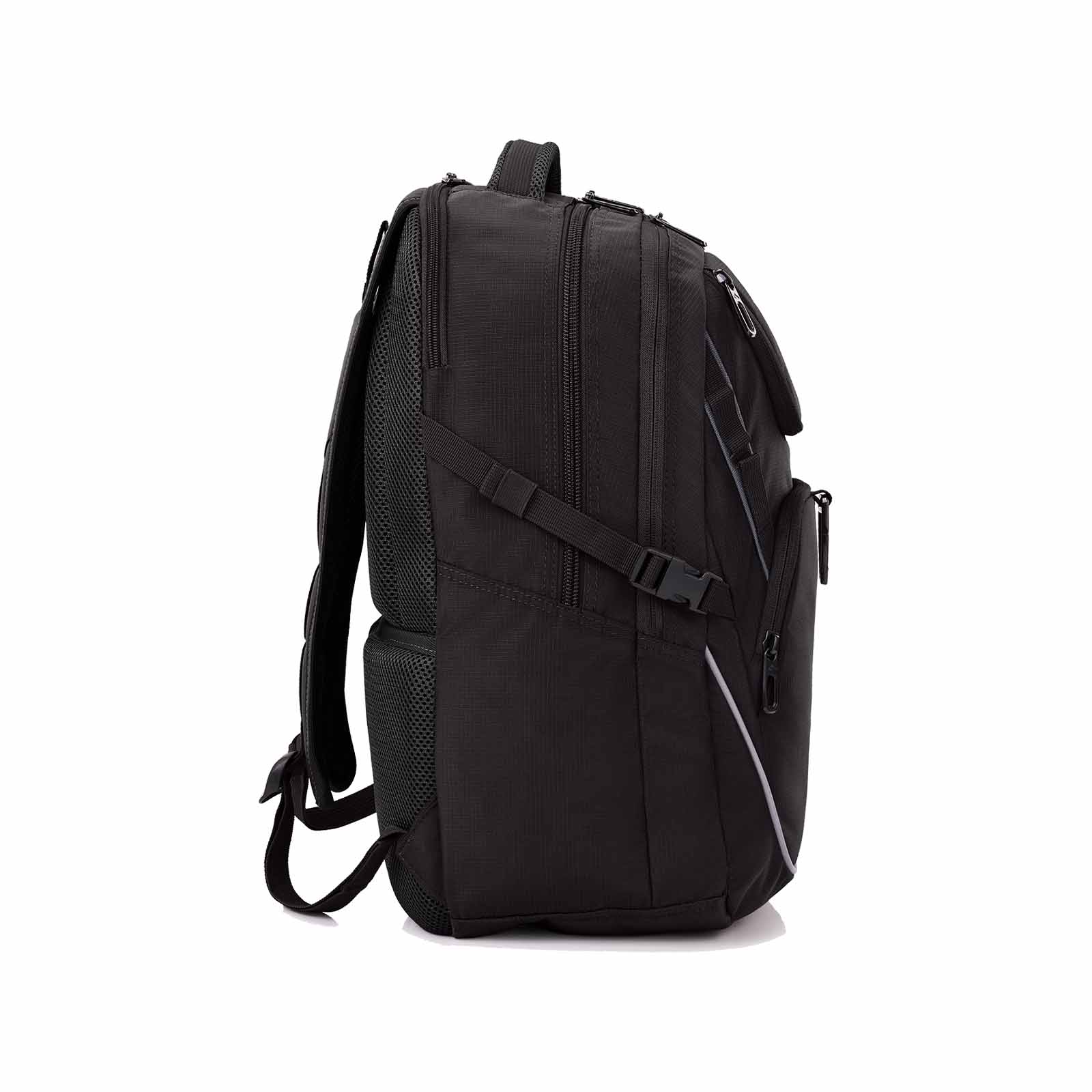 High-Sierra-Access-4-Eco-16-Inch-Laptop-Backpack-Black-Left-Side