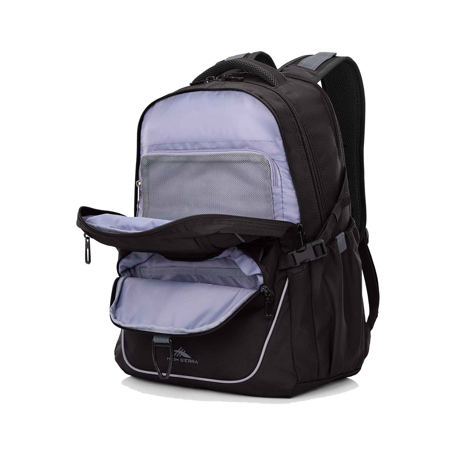 High-Sierra-Access-4-Eco-16-Inch-Laptop-Backpack-Black-Open