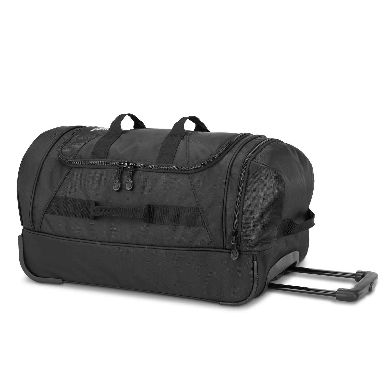 High-Sierra-Boxed-55cm-Carry-On-Wheeled-Duffel-Black-Side