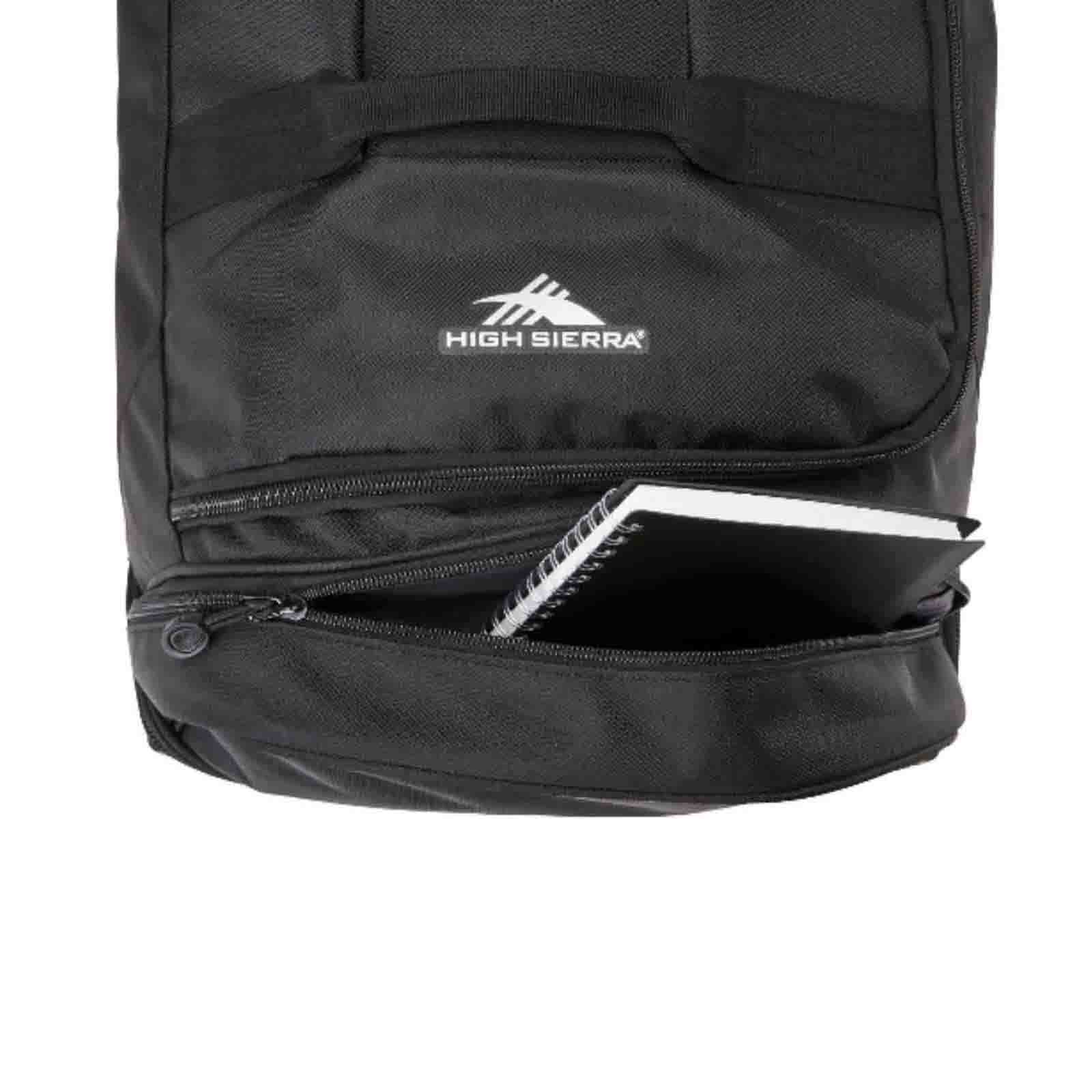 High-Sierra-Boxed-71cm-Wheeled-Duffel-Black-Pocket