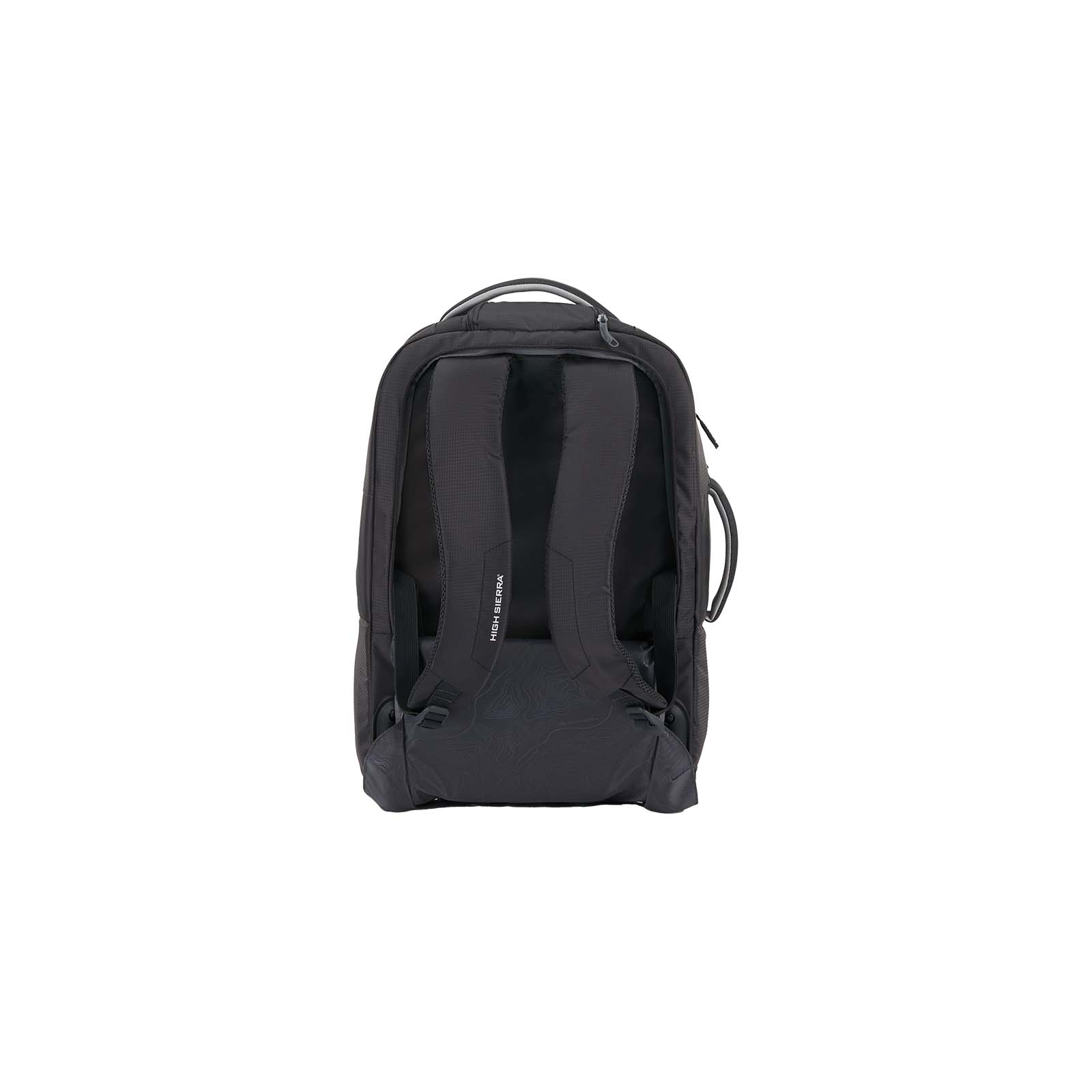 High-Sierra-Composite-V4-56cm-Carry-On-Wheeled-Duffel-Silver-Metal-Grey-Harness