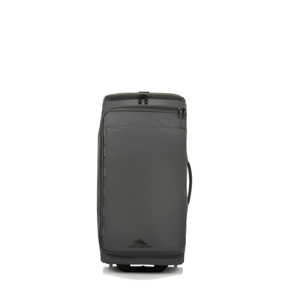 High-Sierra-Cross-Season-Pro-78cm-Wheeled-Duffel-Ash-Grey-Front